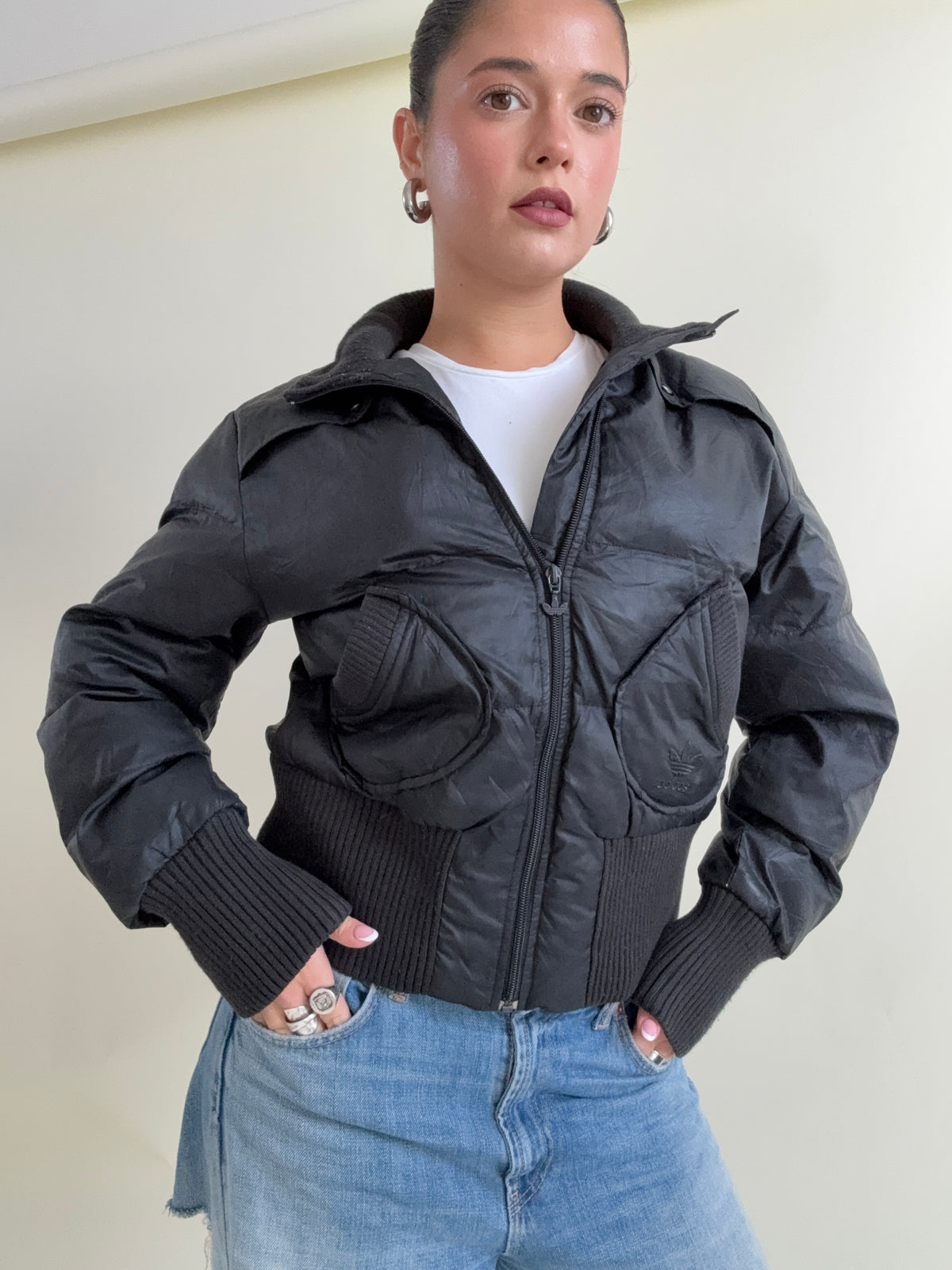 Vintage Adidas Puffer Jacket (UK14)