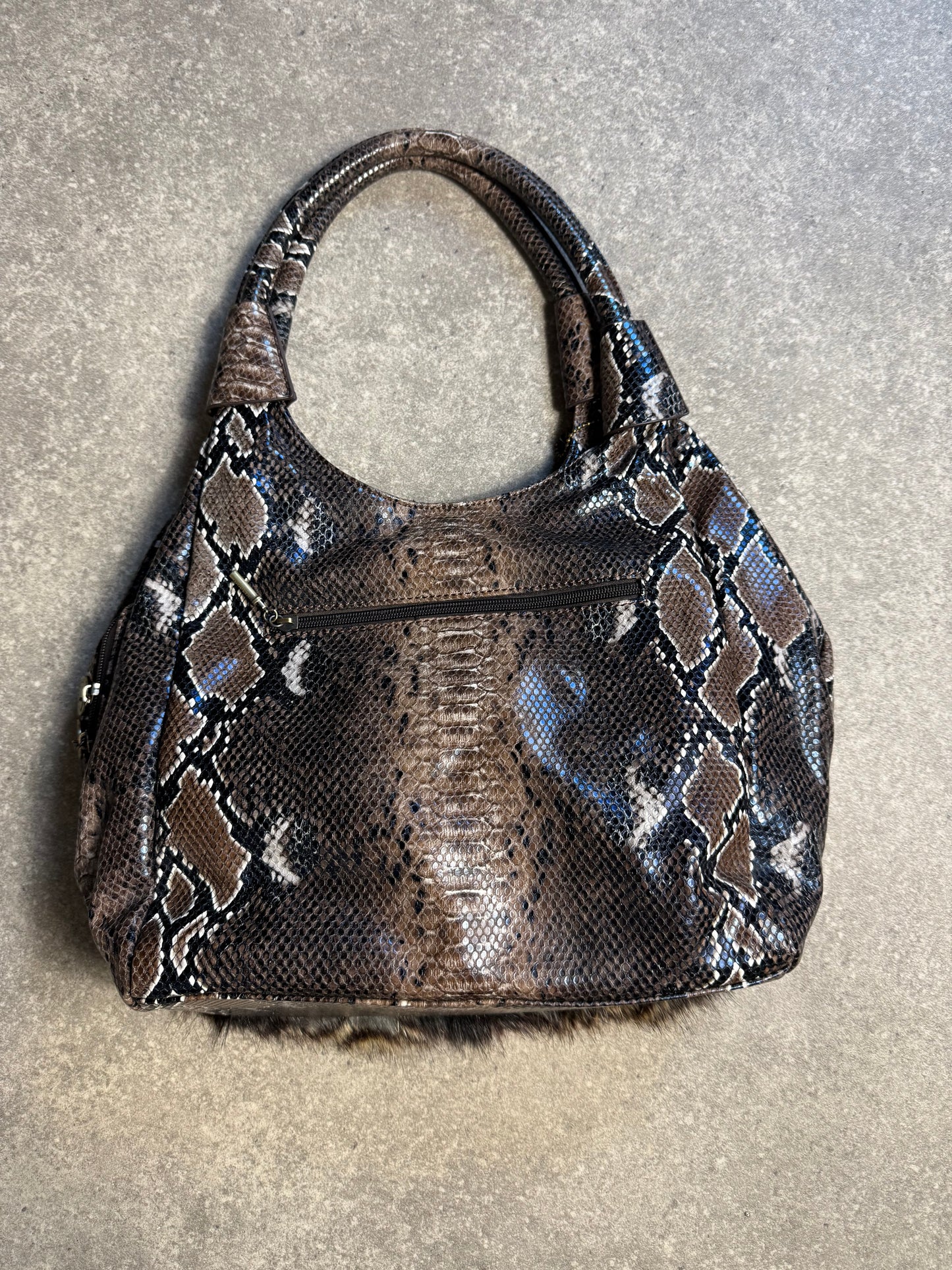 Bulaggi Faux Fur/Leather Bag