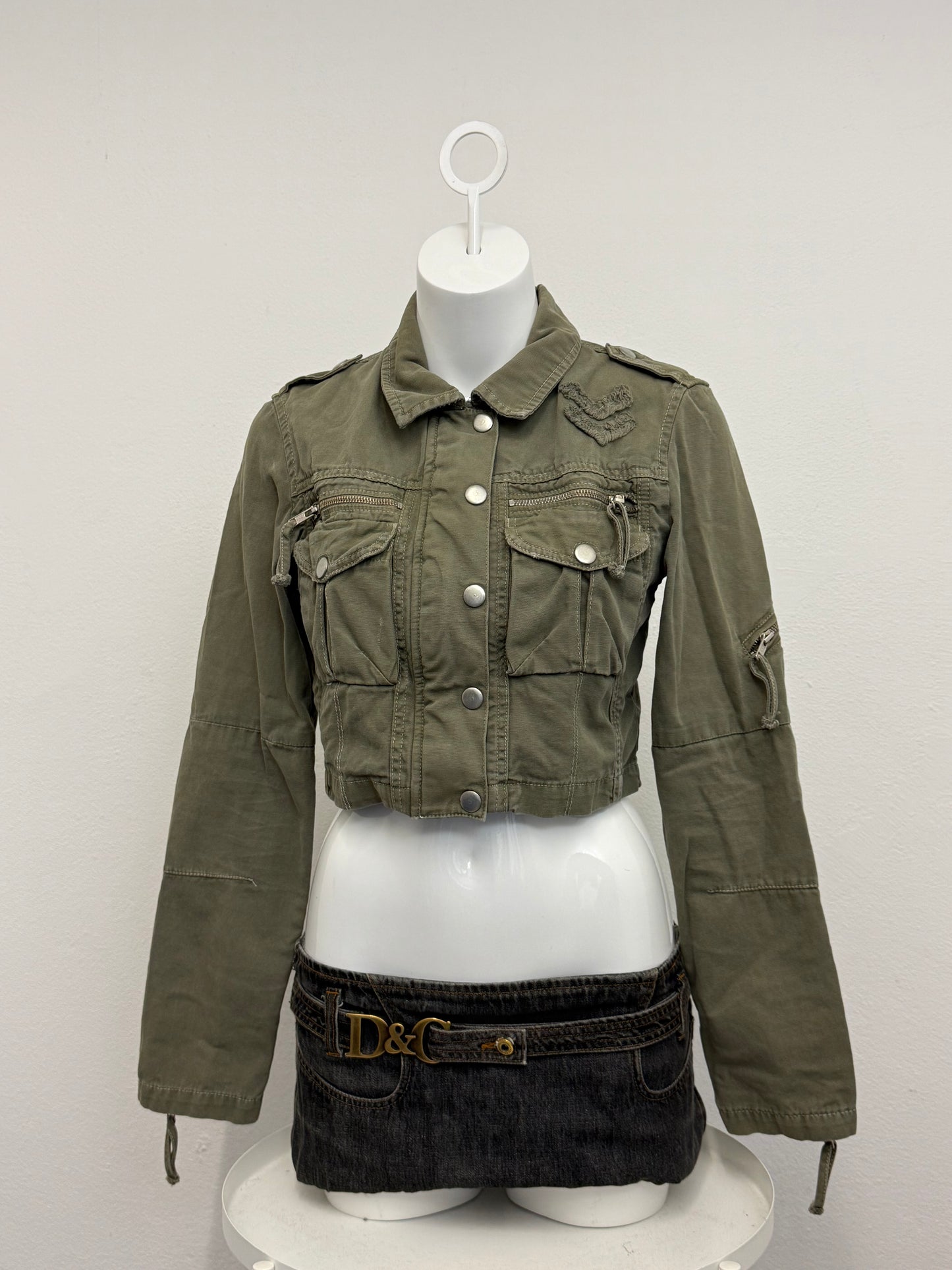 Cropped Utility Jacket (UK12)