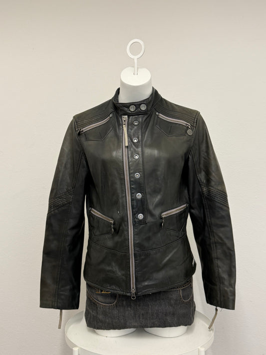 Firetrap Leather Jacket (L)