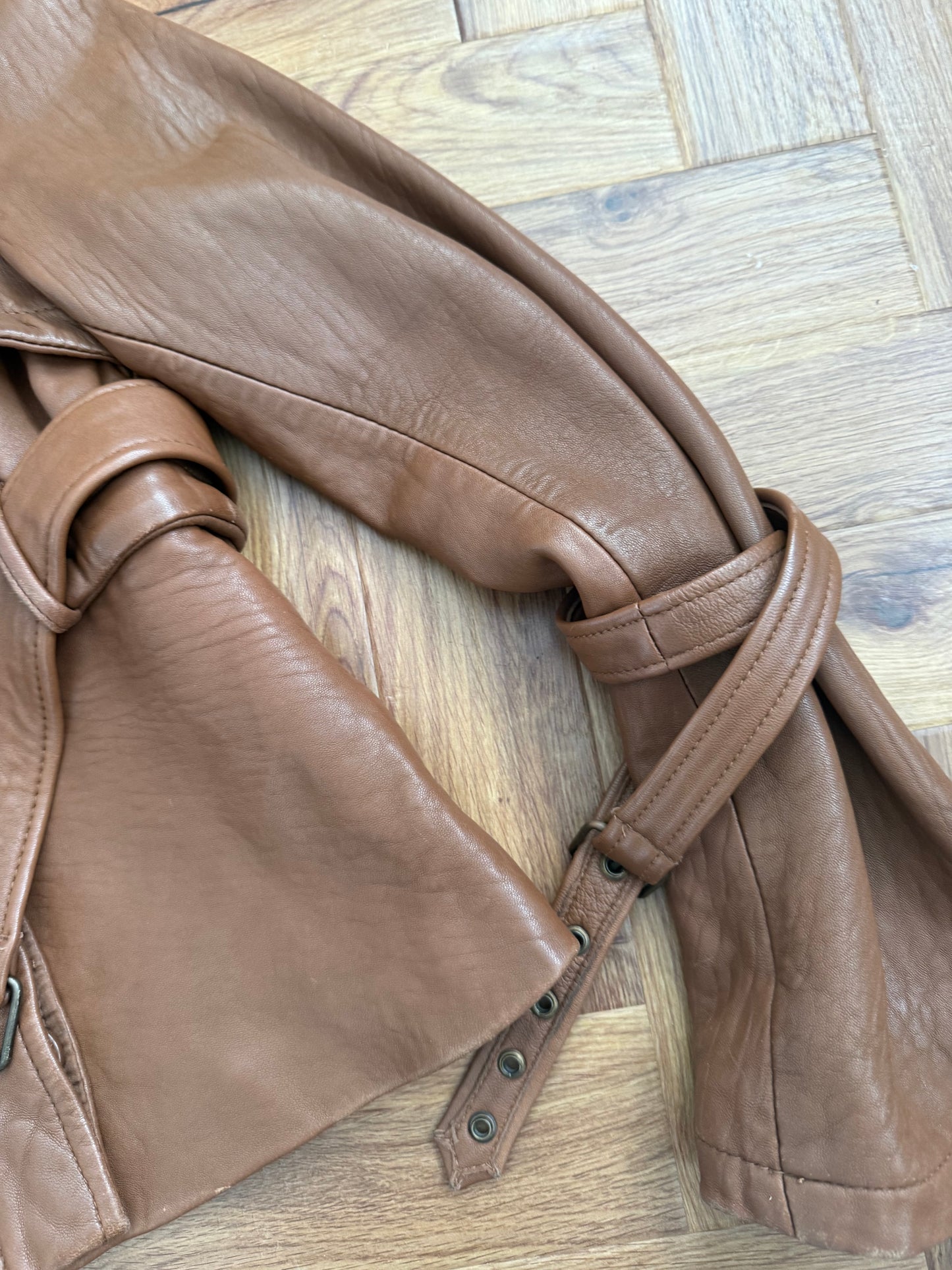 Allsaints Leather 2 in 1 Jacket (UK10)