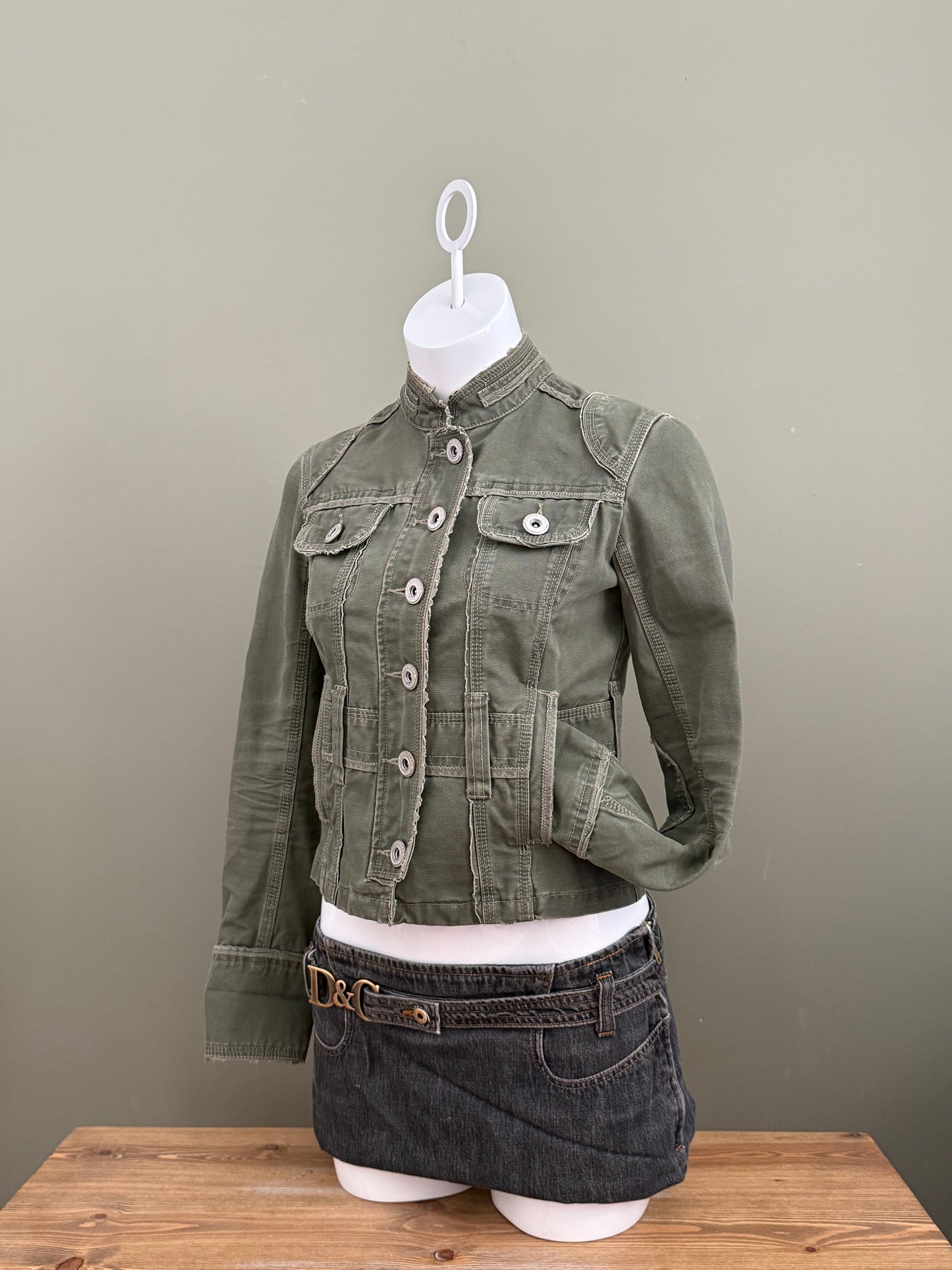 Fitted Military Style Jacket (UK8)