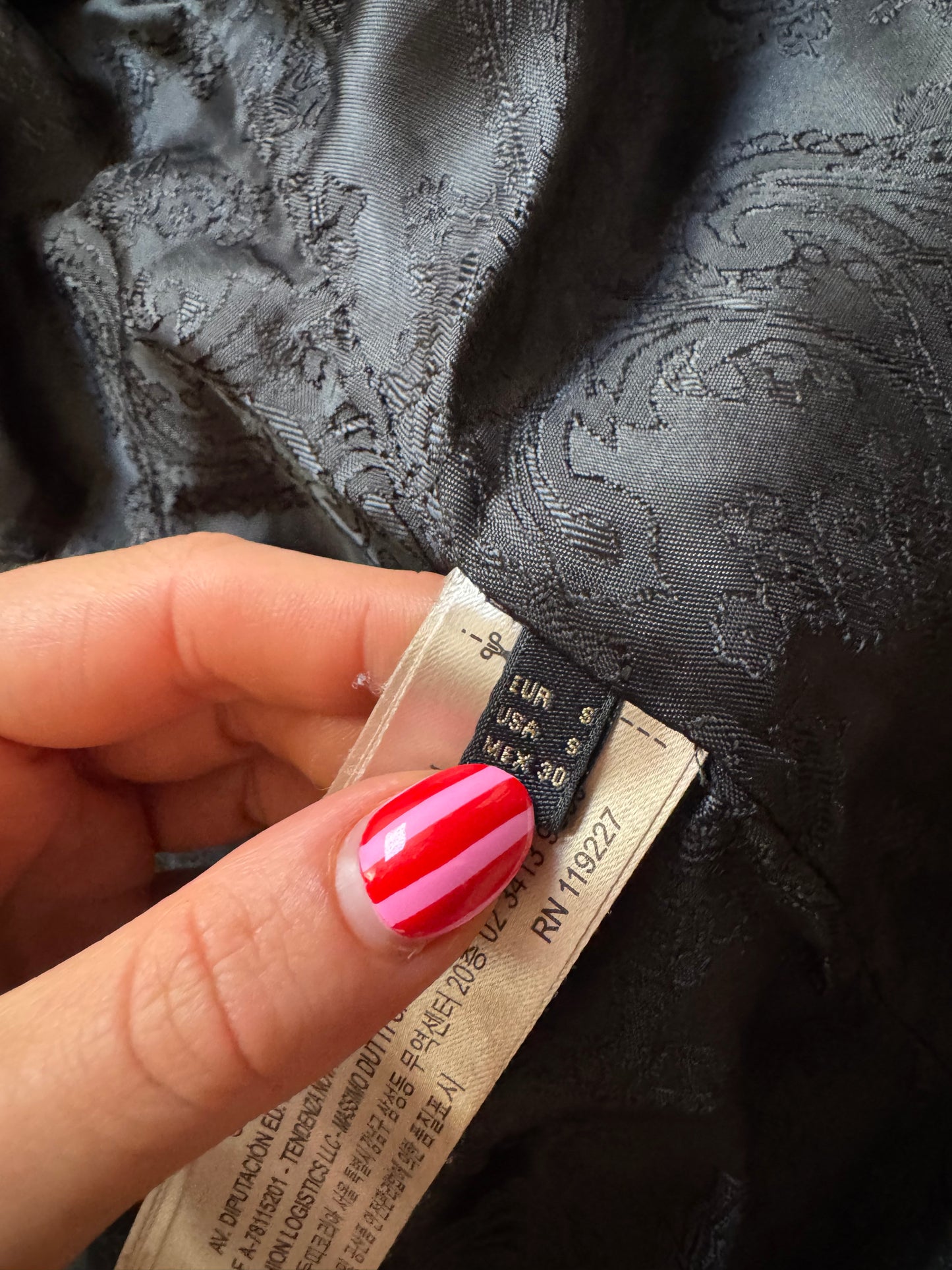 Massimo Dutti Leather Jacket (S)