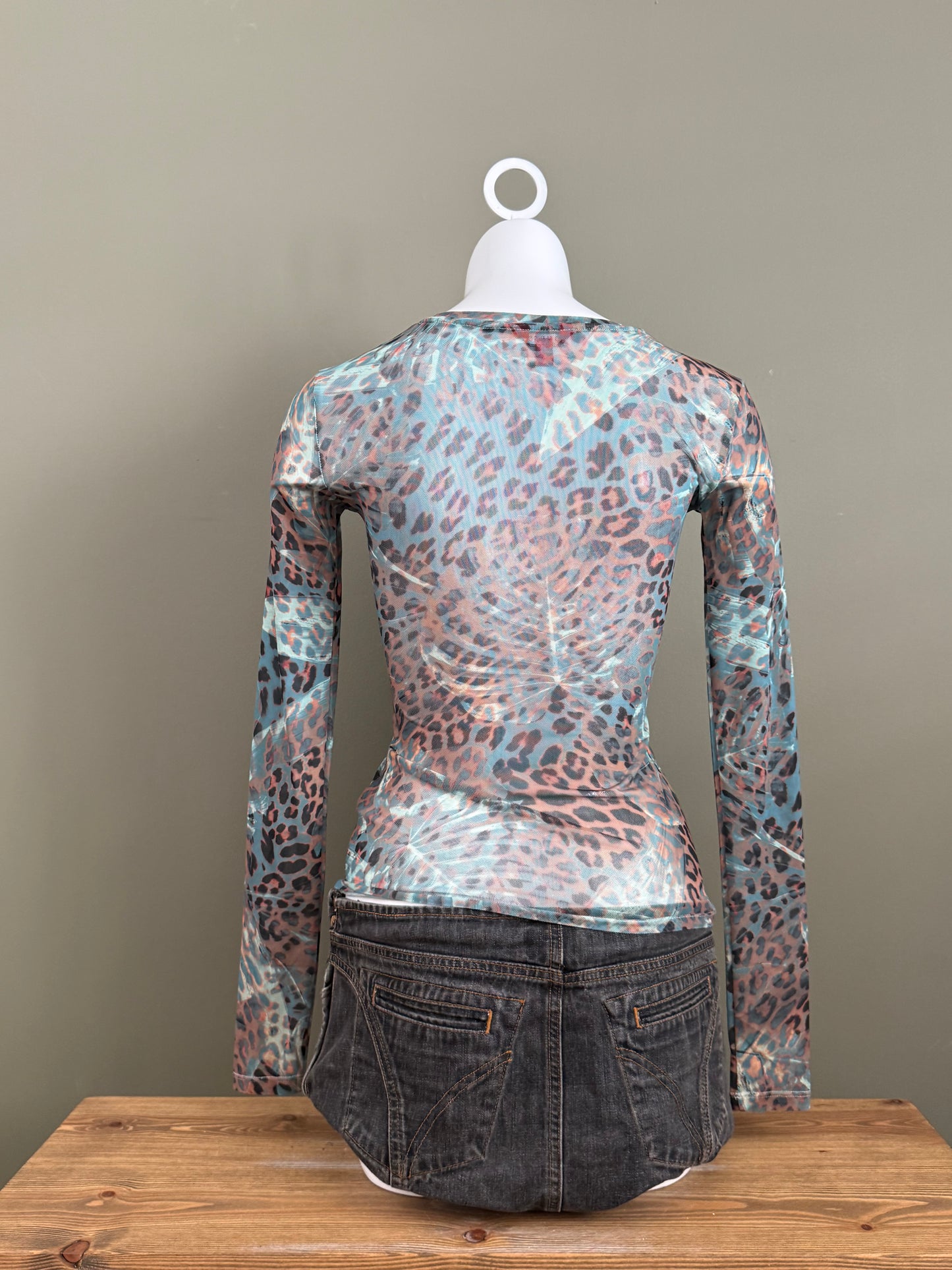 Guess Mesh Top (XS)