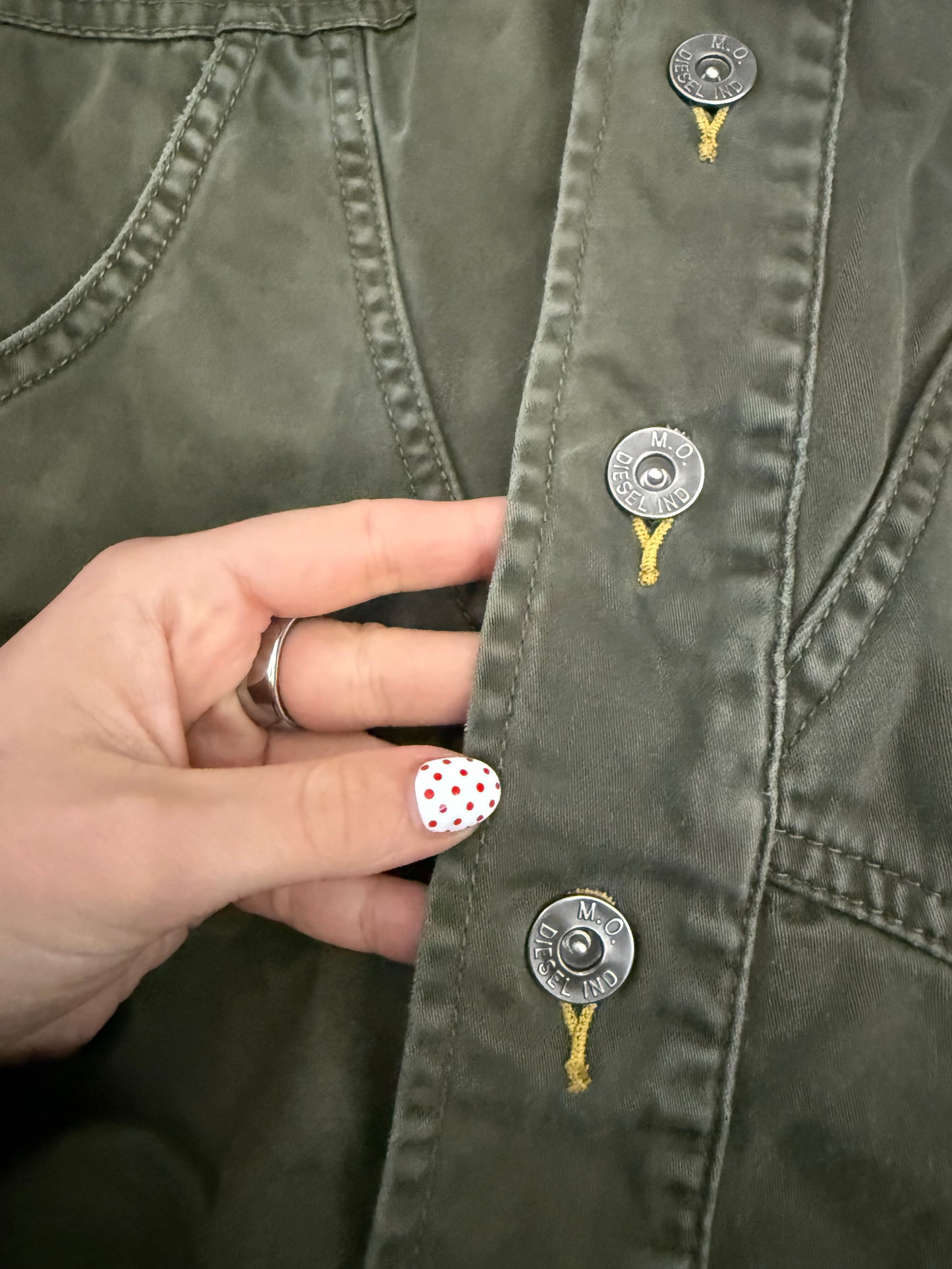Diesel Khaki Corset Jacket (L)