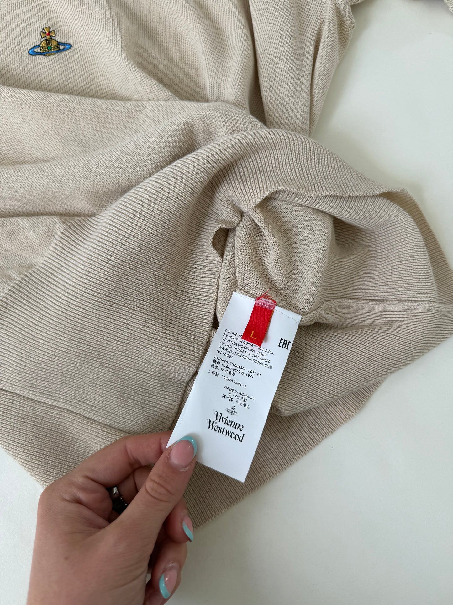 Vivienne Westwood Knit Top (L)