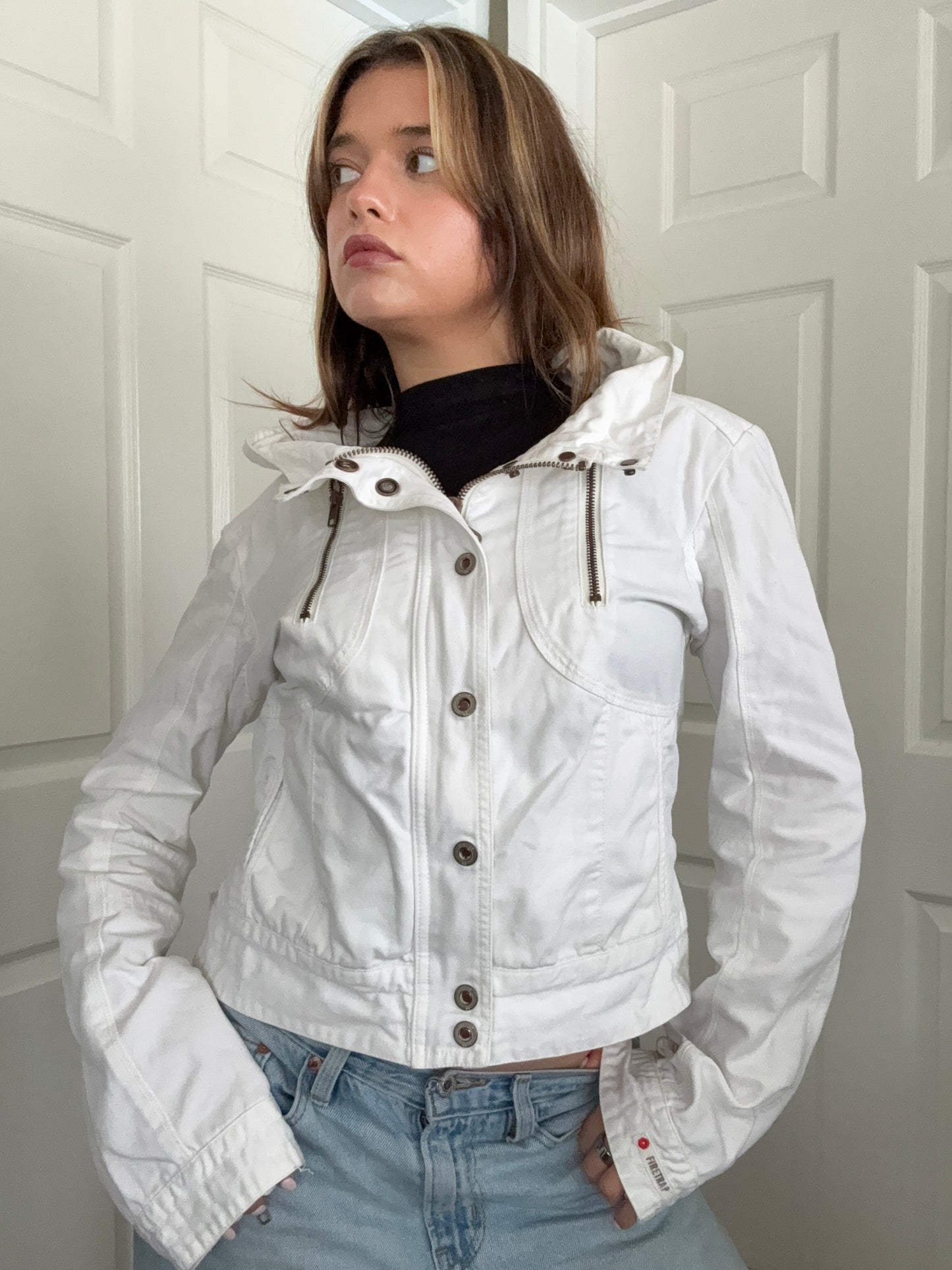 Funnel Neck Firetrap Jacket (L)