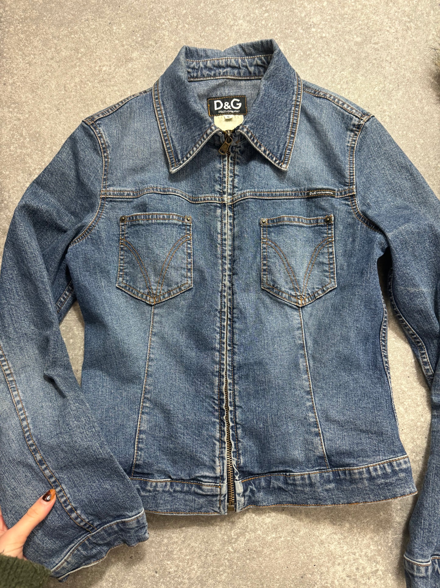 D&G Fitted Denim Jacket (S)