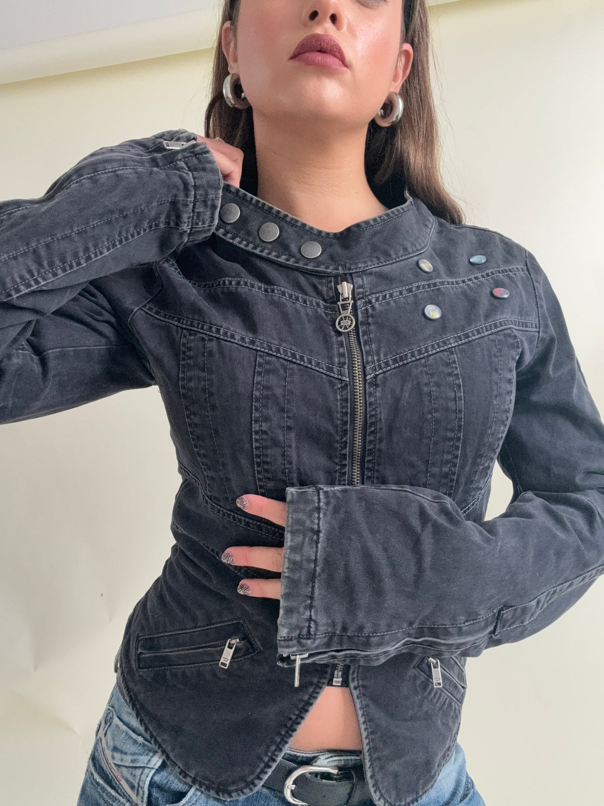 Vintage Diesel Fitted Jacket (M)