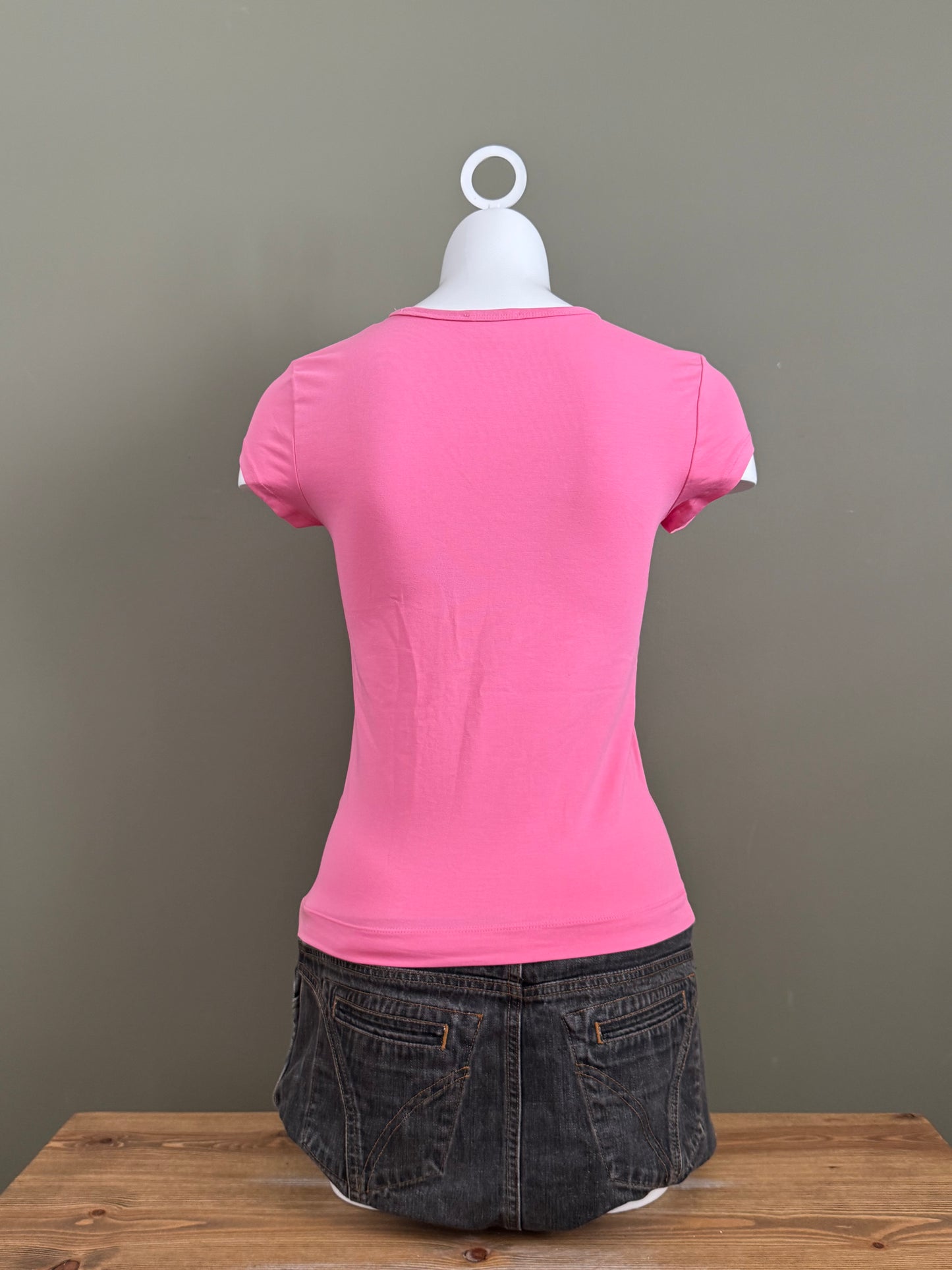 Diesel Cut Out Baby Tee (S)