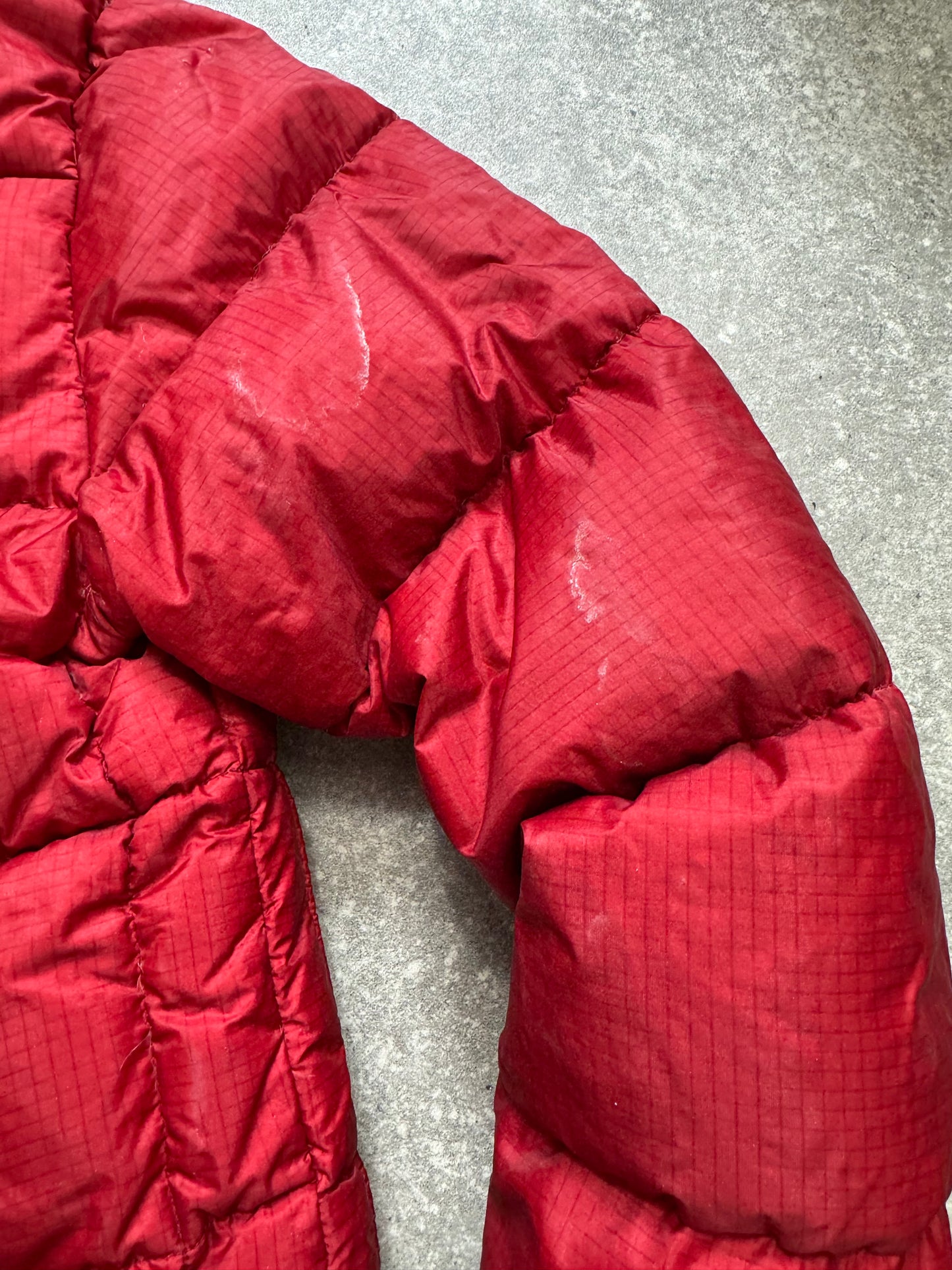 Diesel Red Puffer Jacket (M)