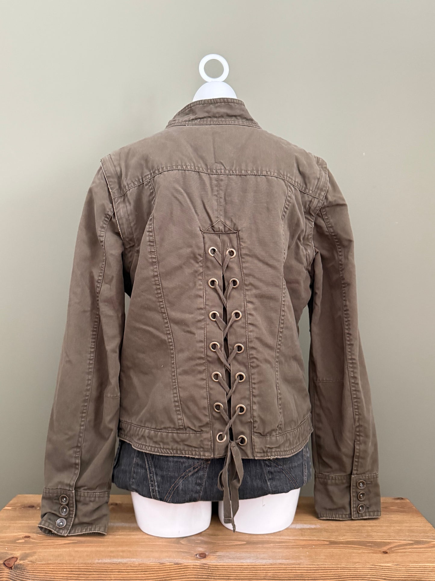 Khaki Corset Jacket (XL)