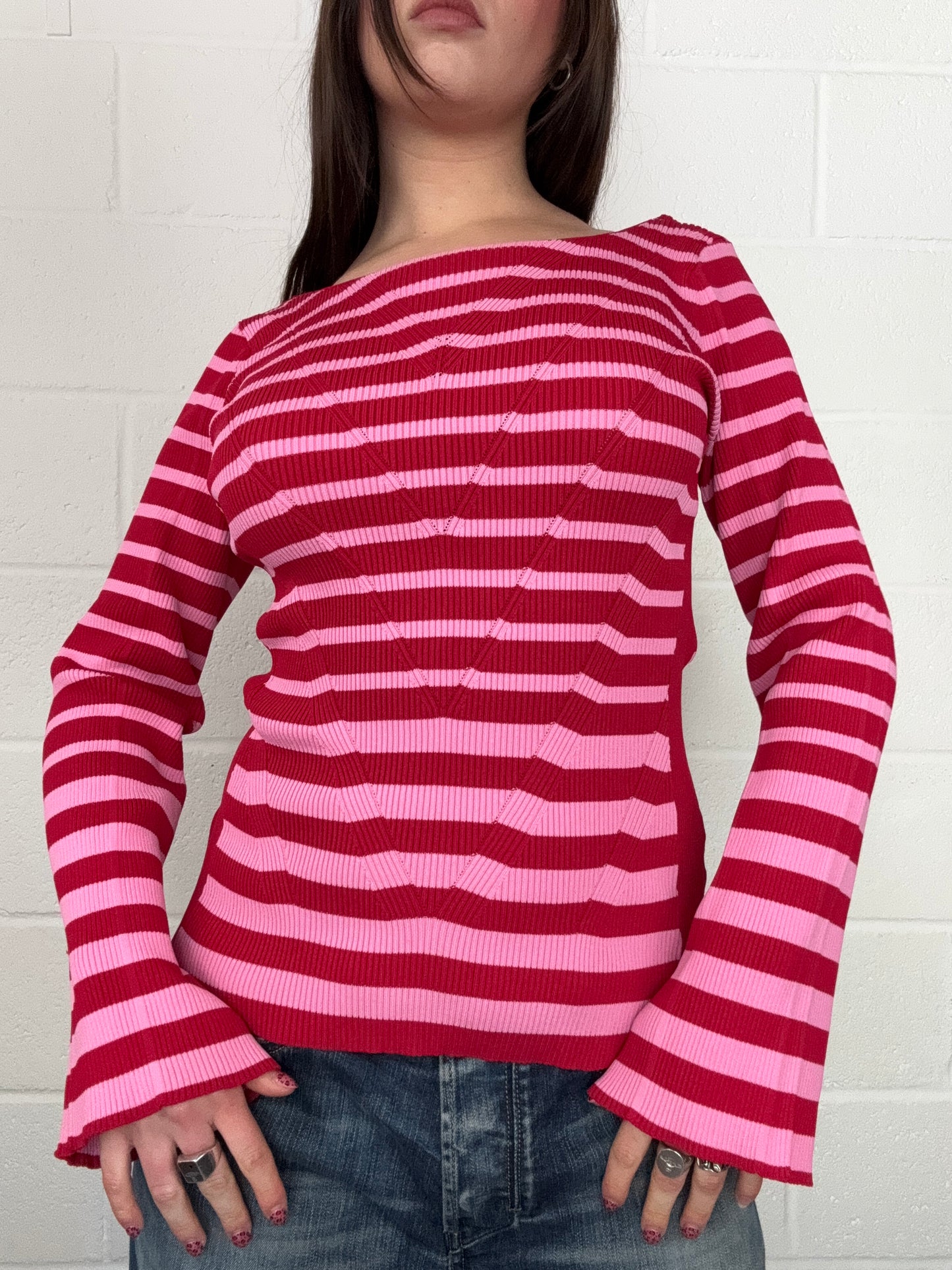 Guess Striped Top (UK6)