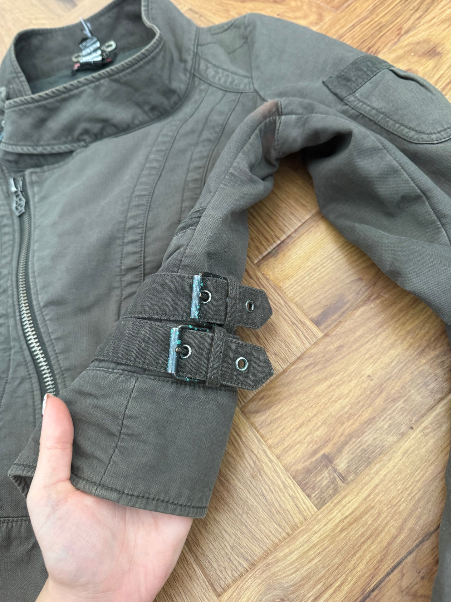 Diesel Cropped Utility Jacket (M)