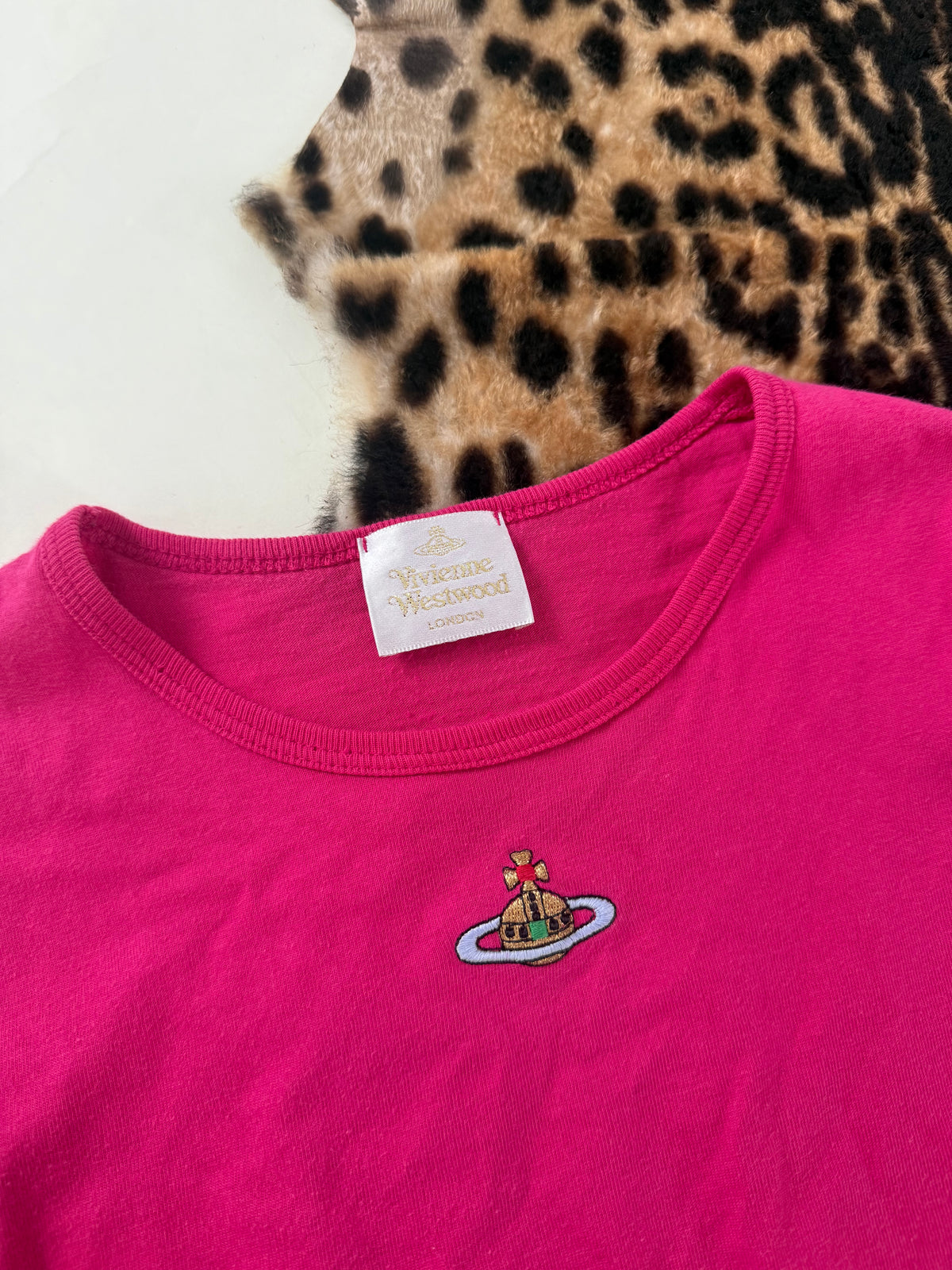 Vivienne Westwood Pink Baby Tee (S)
