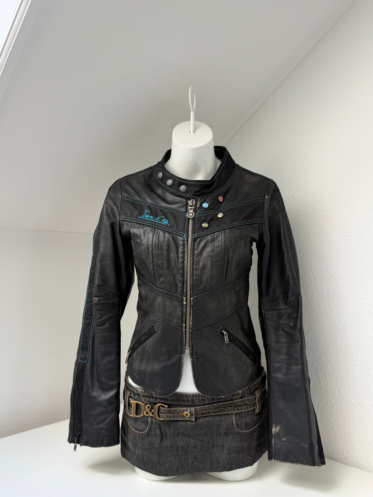 Vintage Diesel Leather Jacket