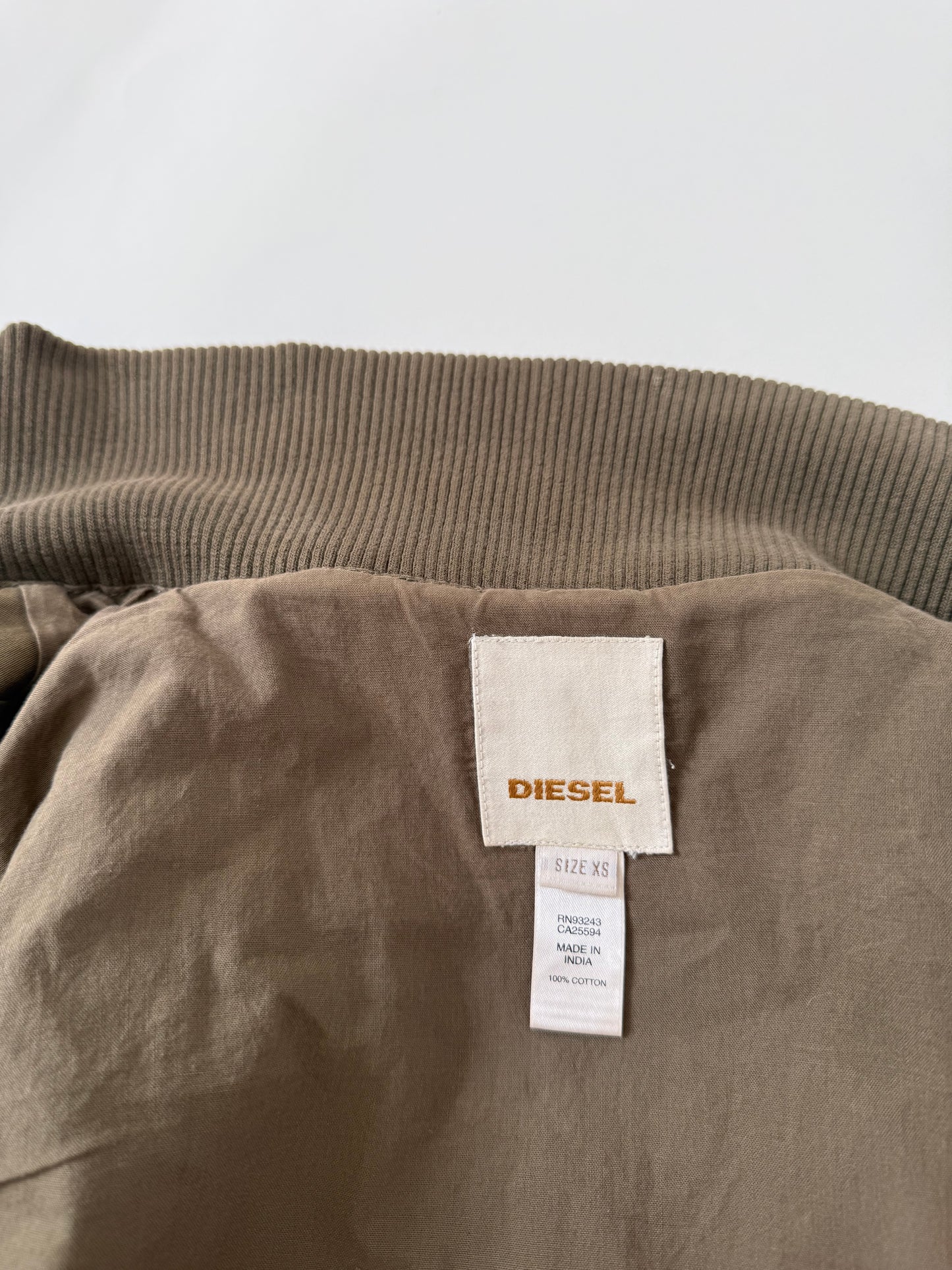 Diesel Fitted Funnel Neck Jacket (XS)