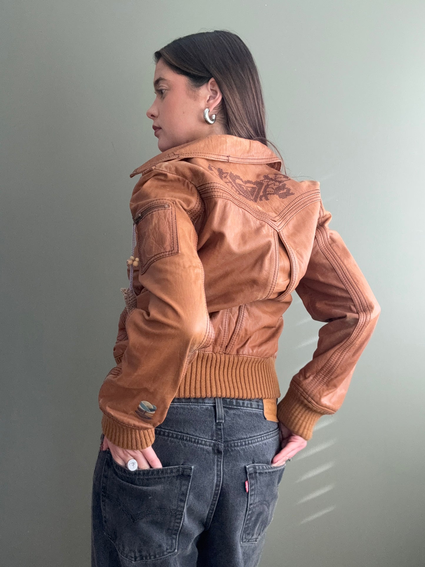 Roxy Leather Jacket (S)