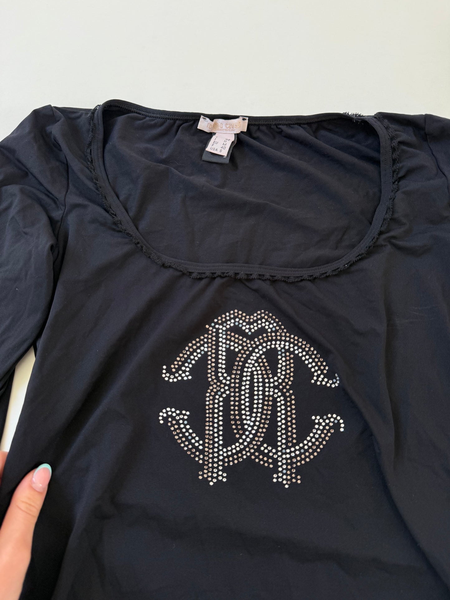 Cavalli Slinky Longsleeve Top (M)