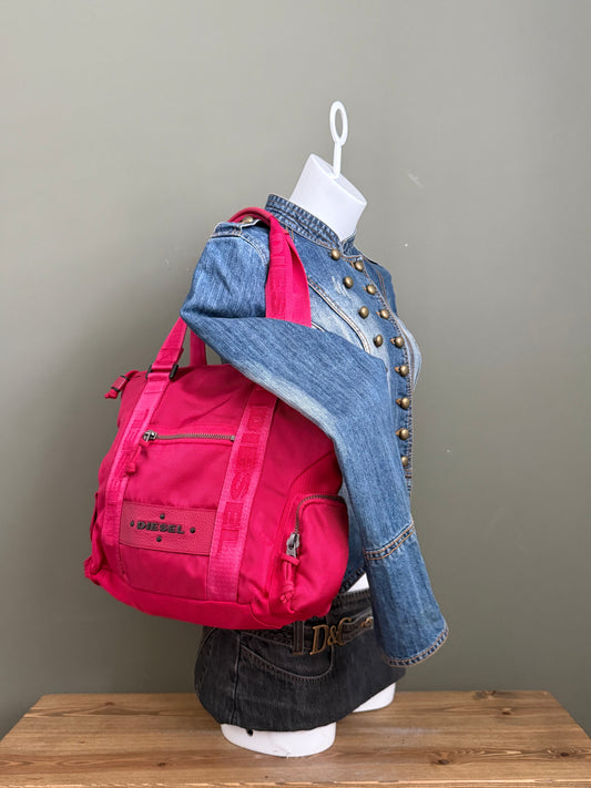 Pink Diesel Tote Bag