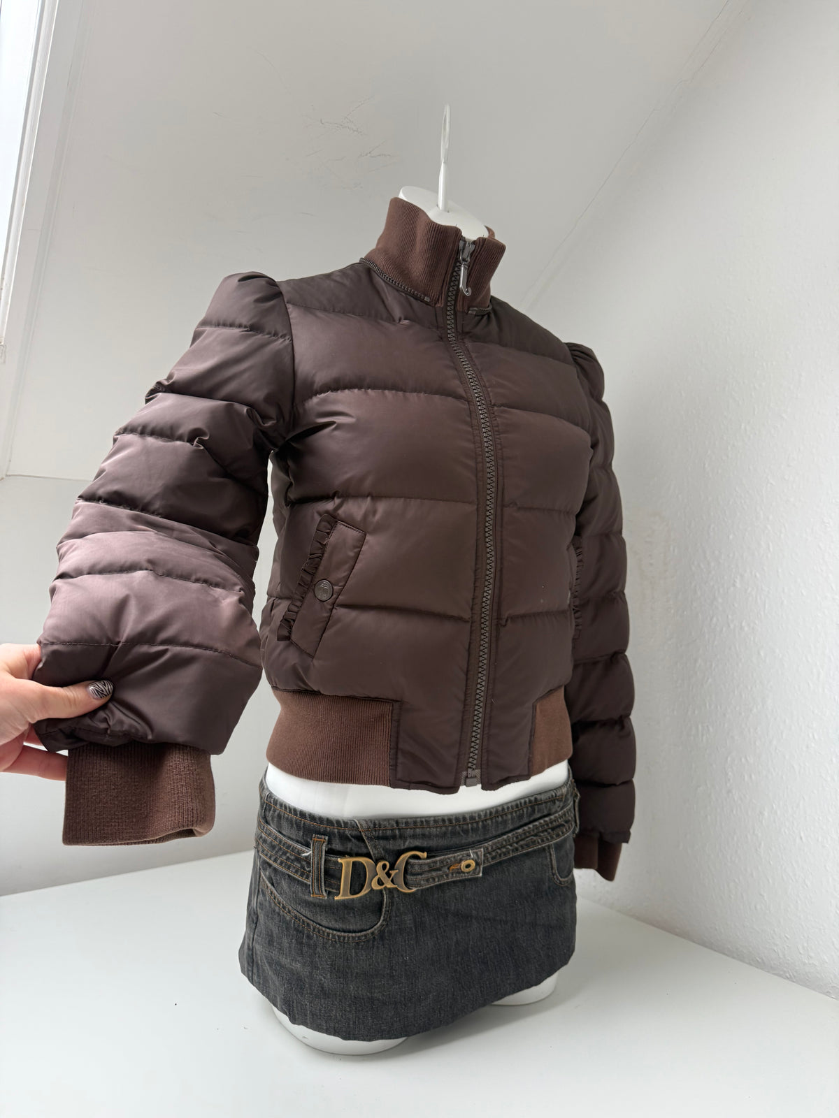 Y2K Juicy Couture Puffer Jacket (S)