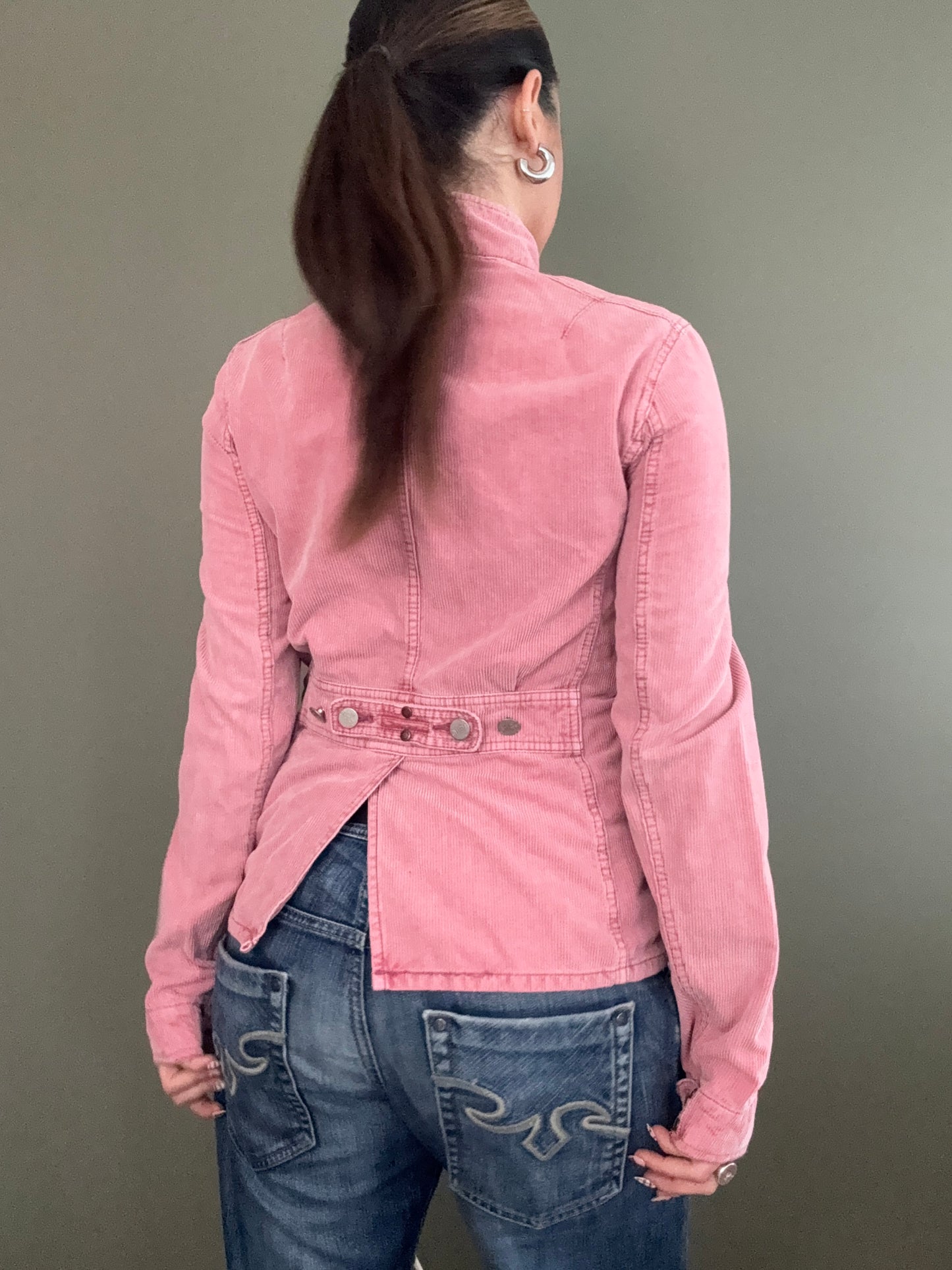 French Connection Pink Corduroy Jacket (UK8)