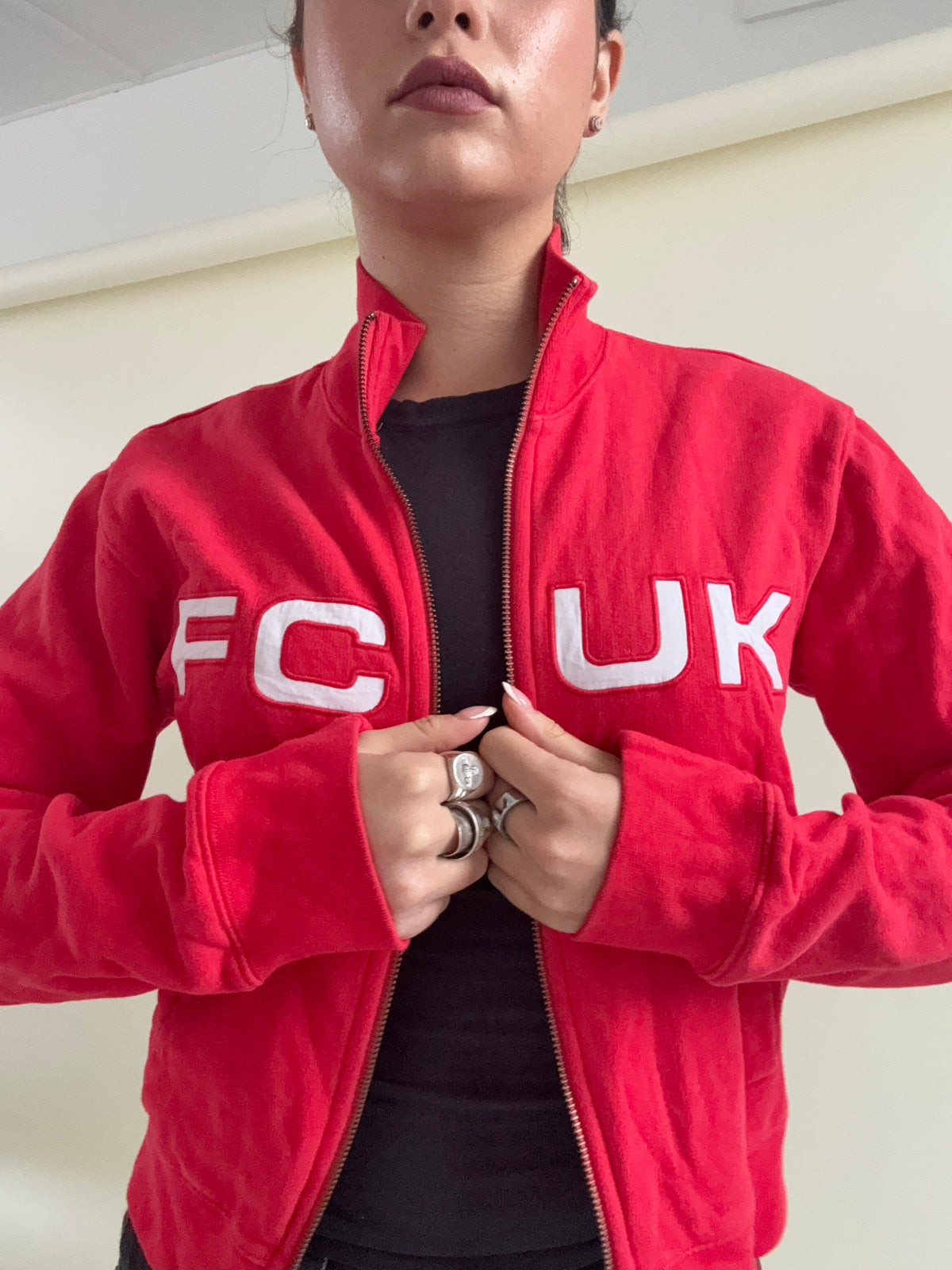 French Connection Zip Jumper (S)