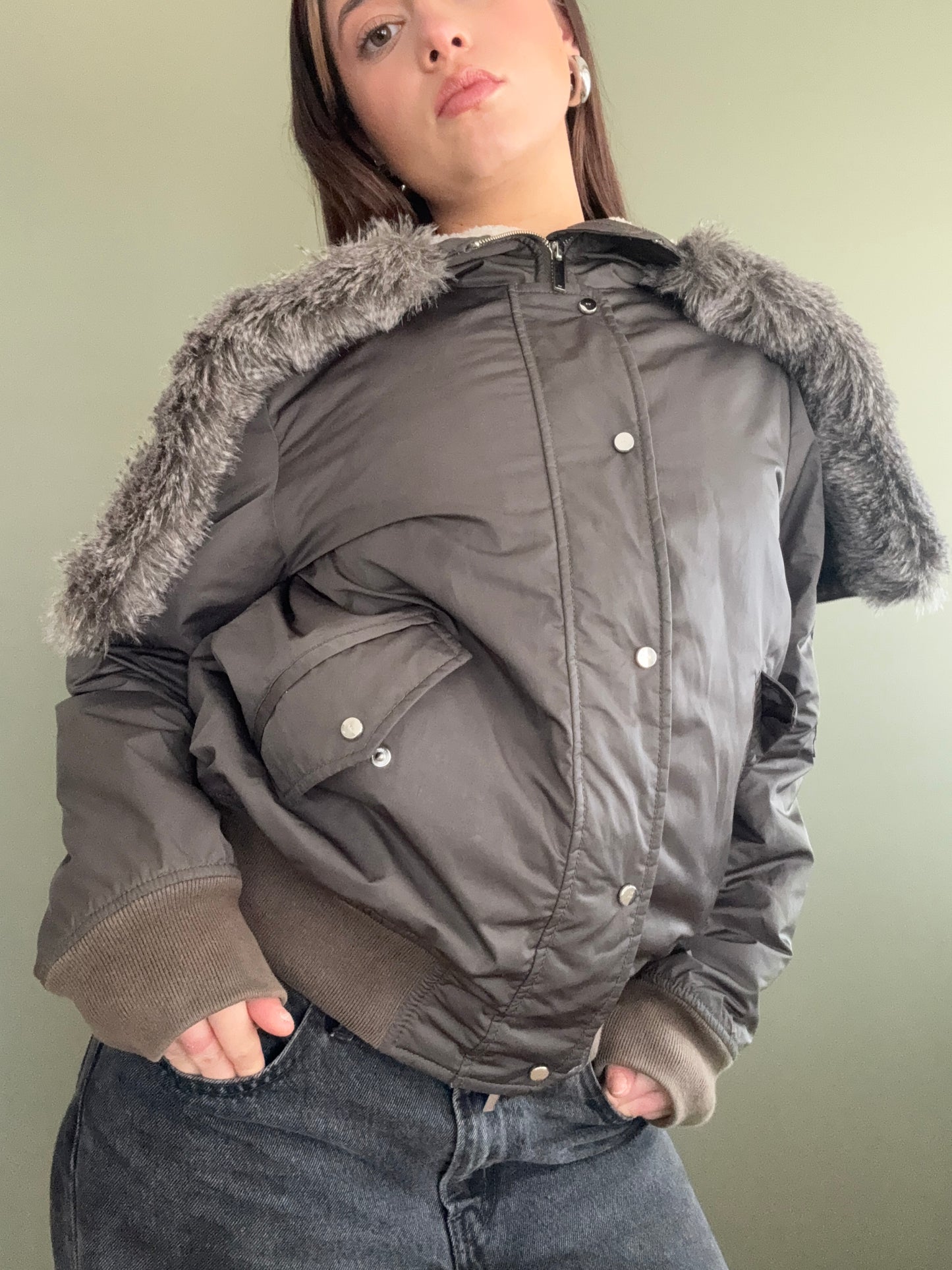 Karen Millen Bomber Jacket (UK12)