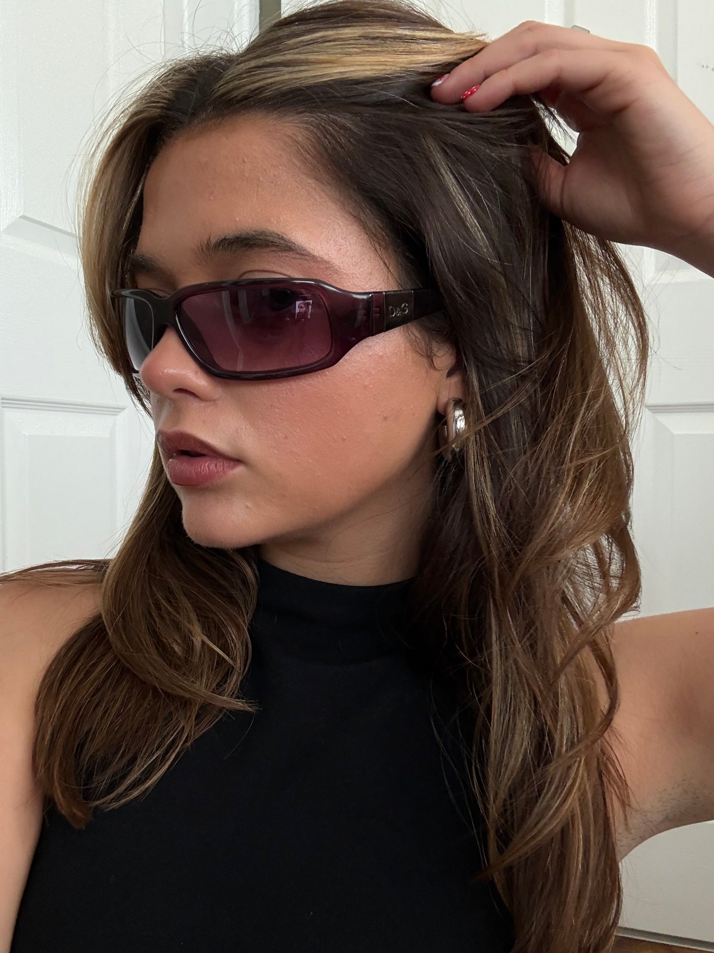 Dolce & Gabbana Purple Sunglasses