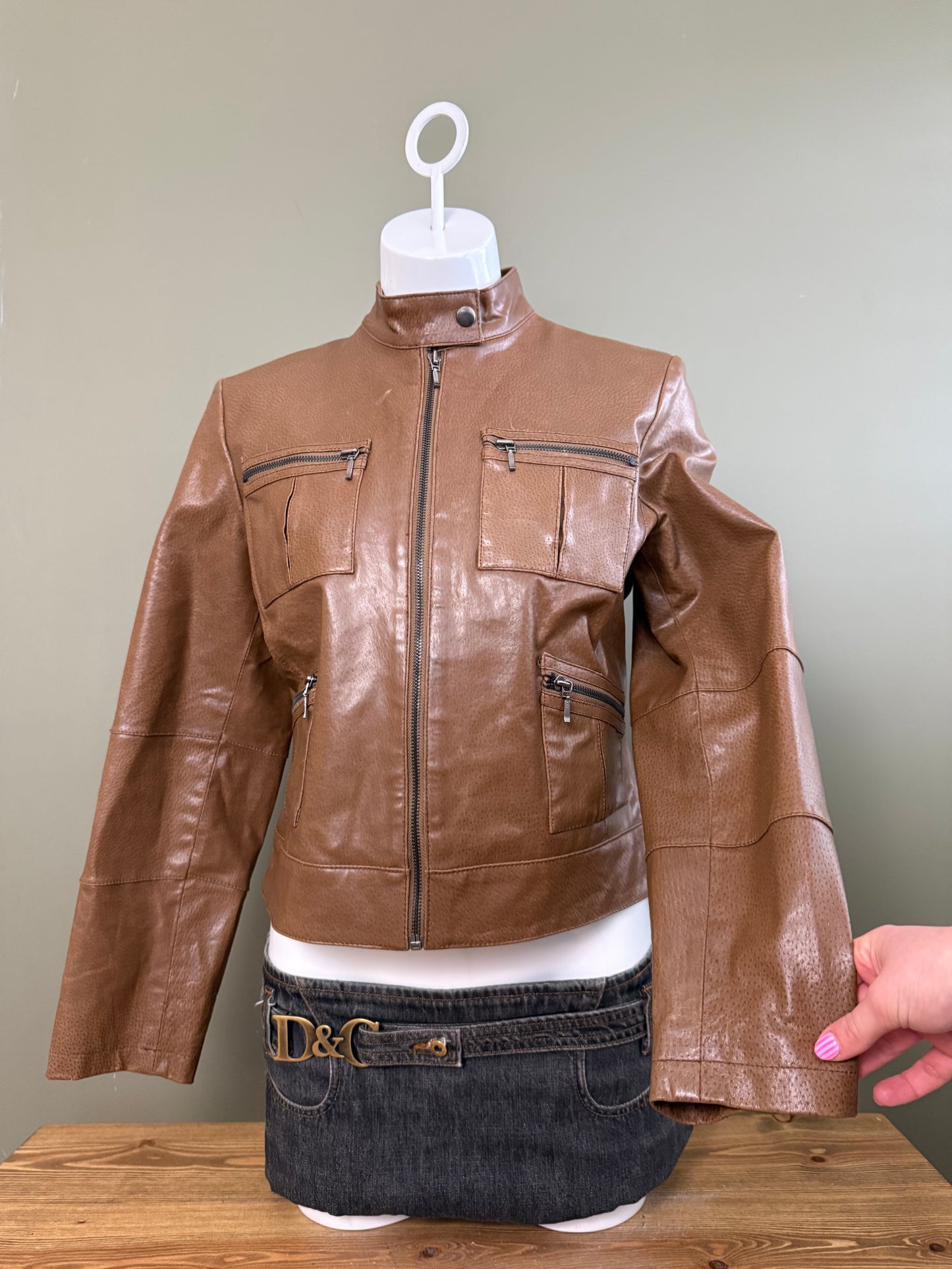 Leather Jacket (UK12)