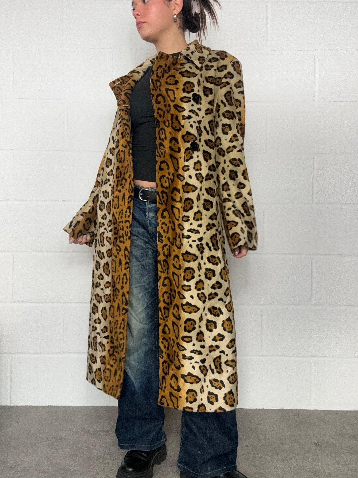 Leopard Print Miss Sixty Jacket