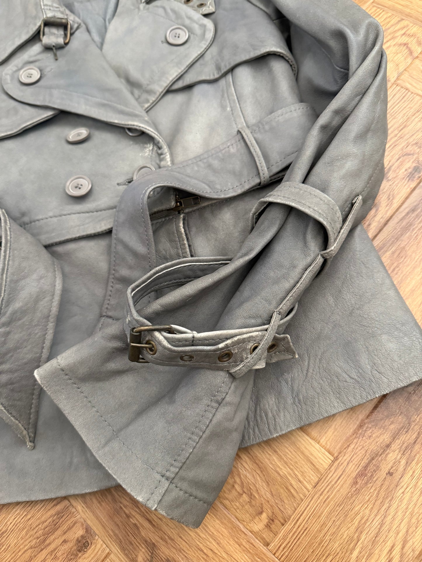Allsaints 2 in 1 Leather Jacket (UK10)