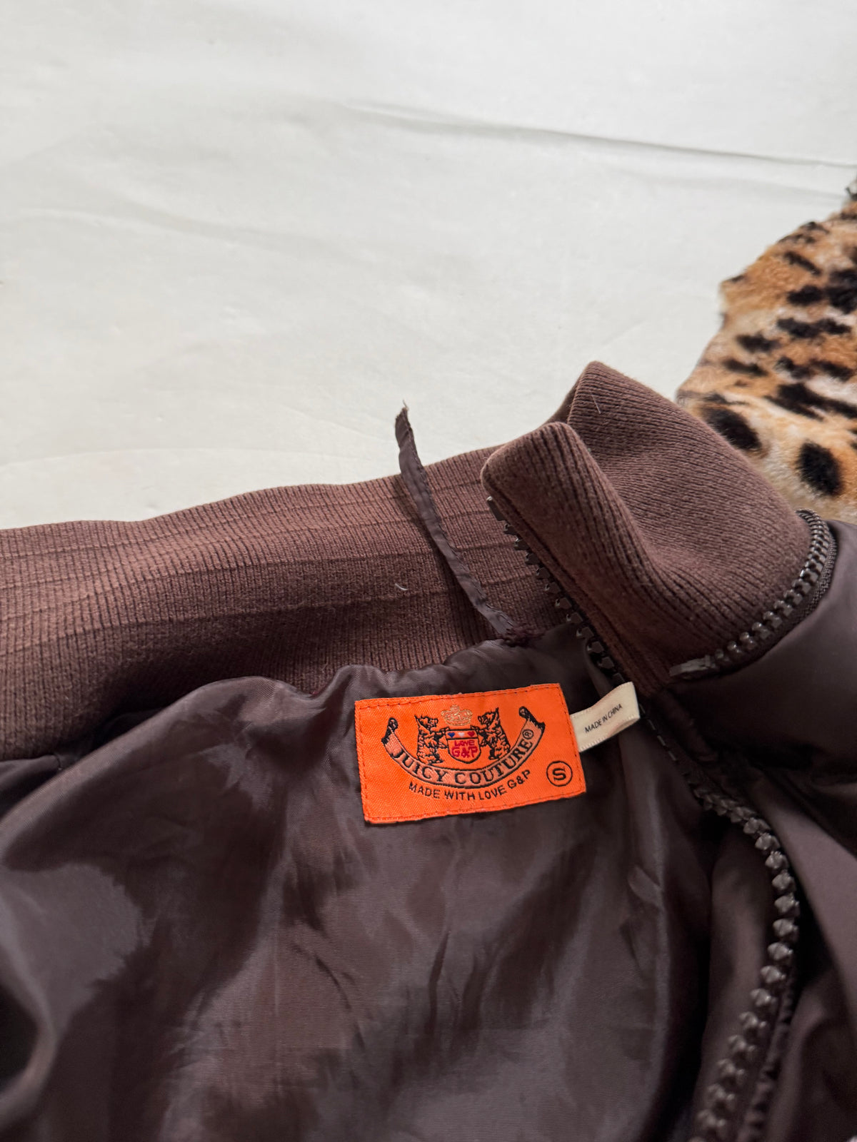 Y2K Juicy Couture Puffer Jacket (S)