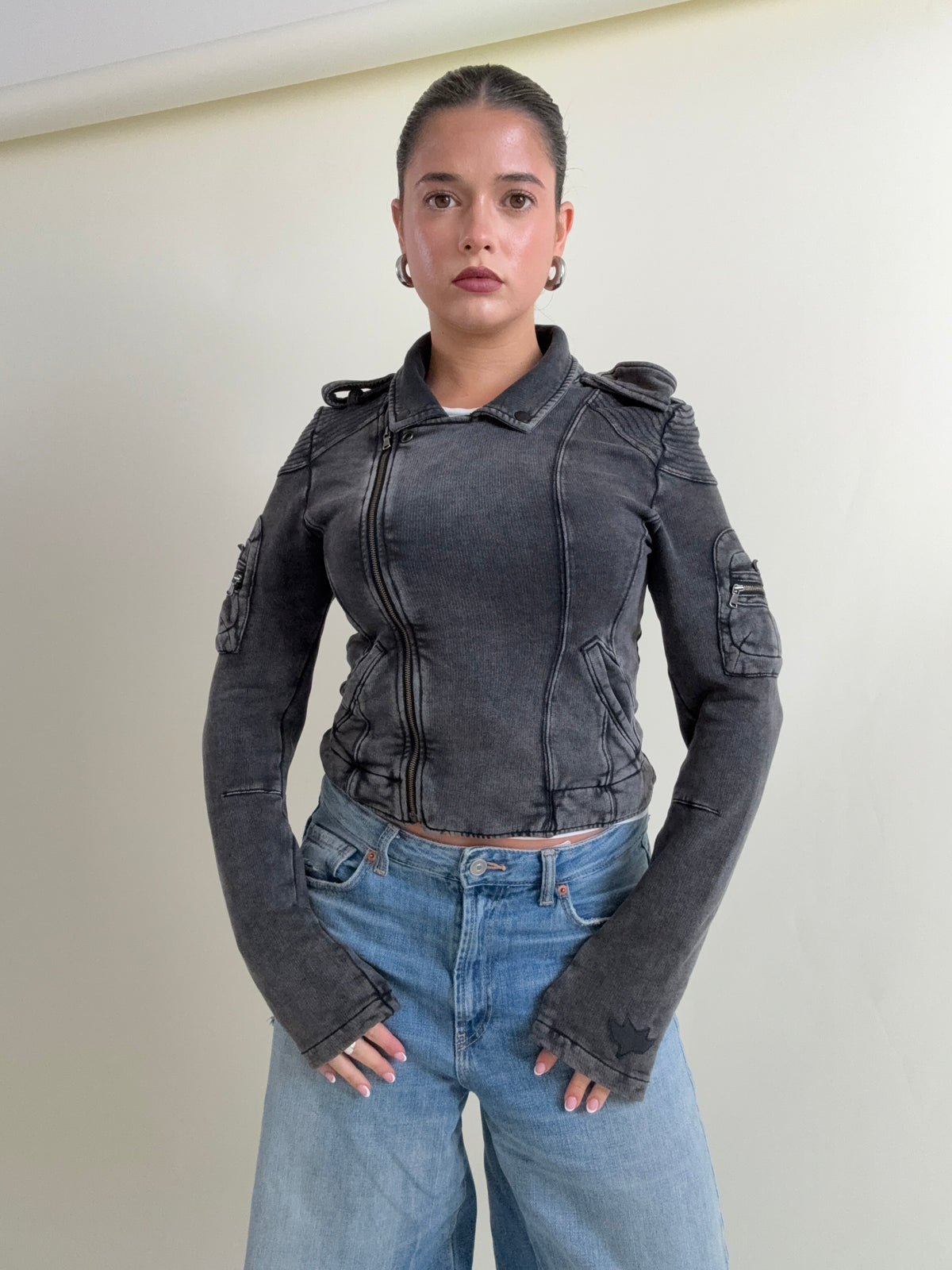 Diesel Cotton Biker Jacket (S)