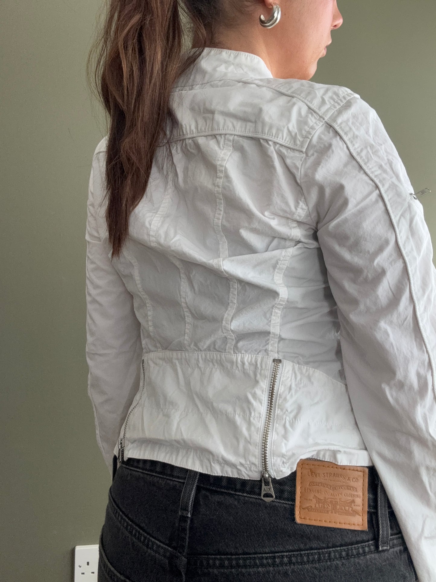 White Armani Jacket (M)