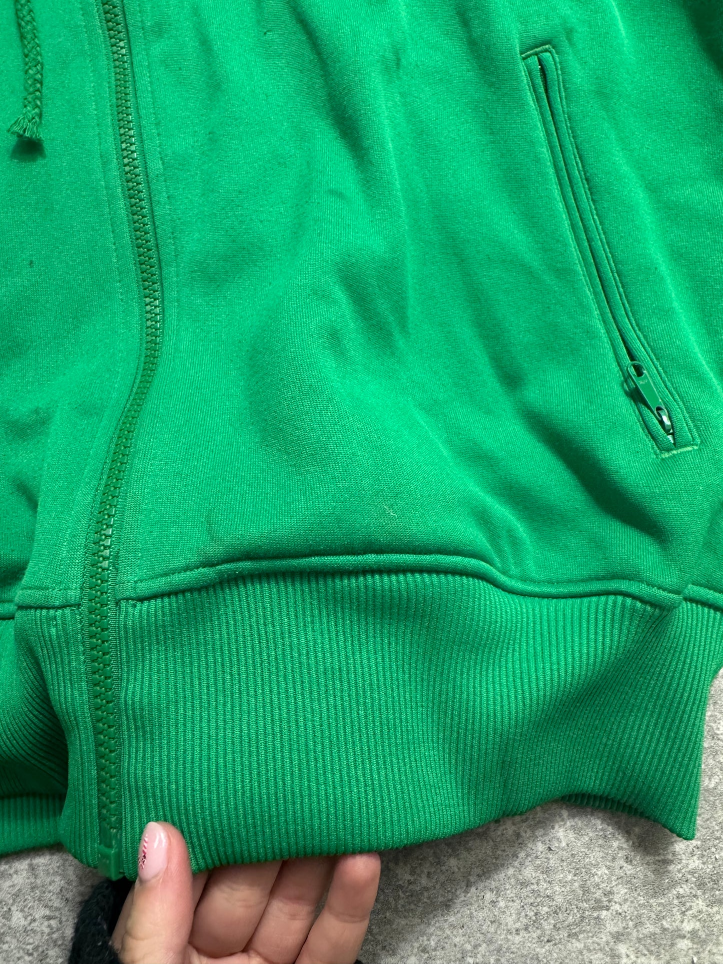 Green Adidas Hoodie (L)