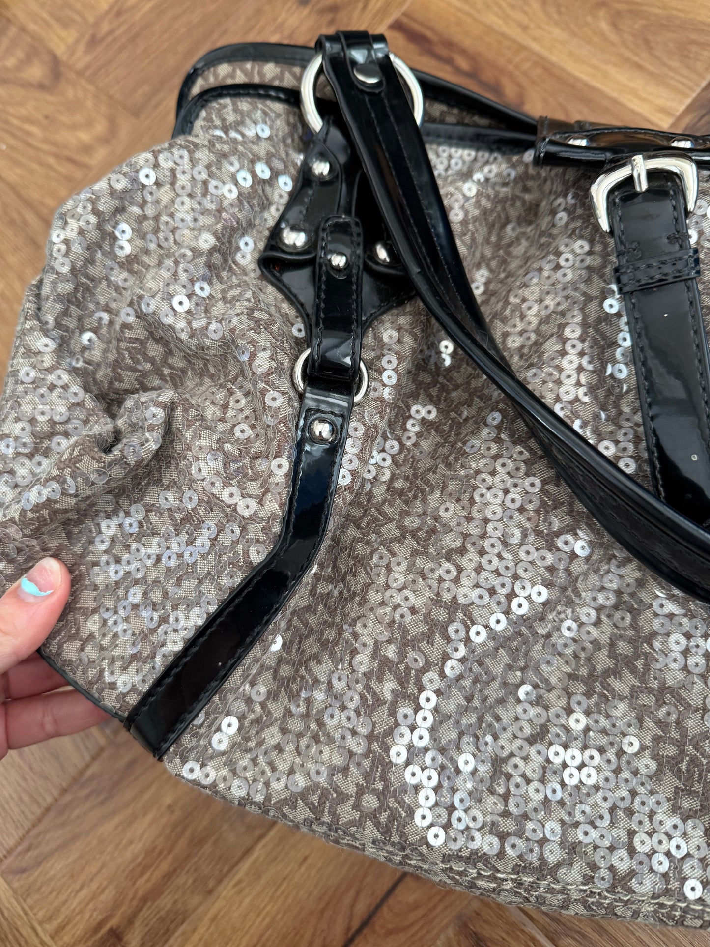 DKNY Sequin Handbag