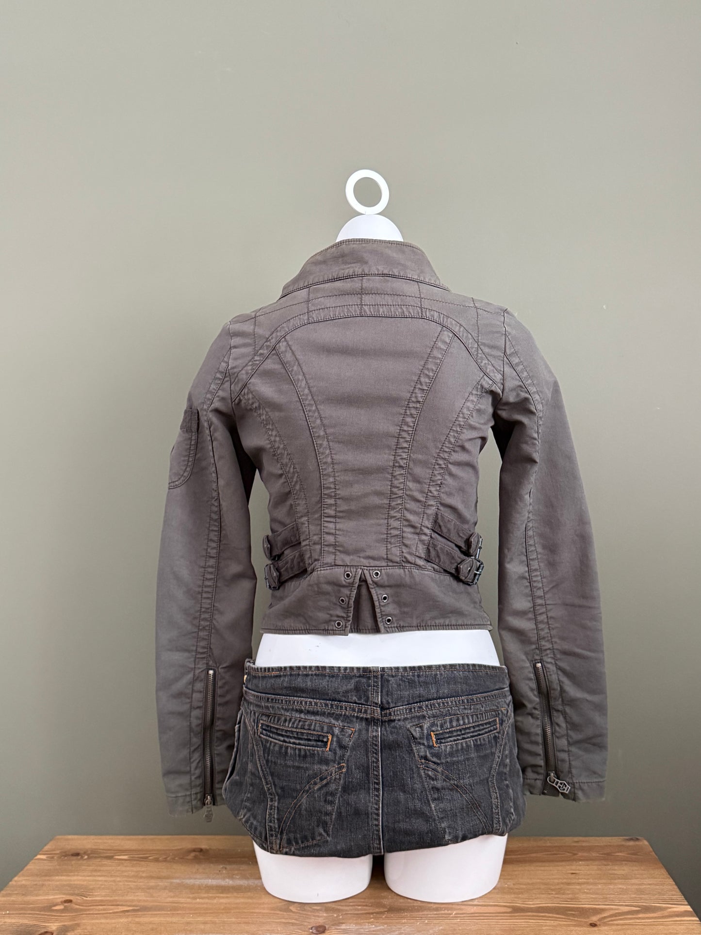 Diesel Cropped Utility Jacket (S)