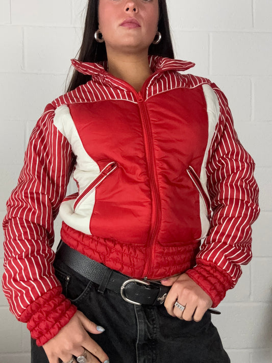 Red Puffer Jacket