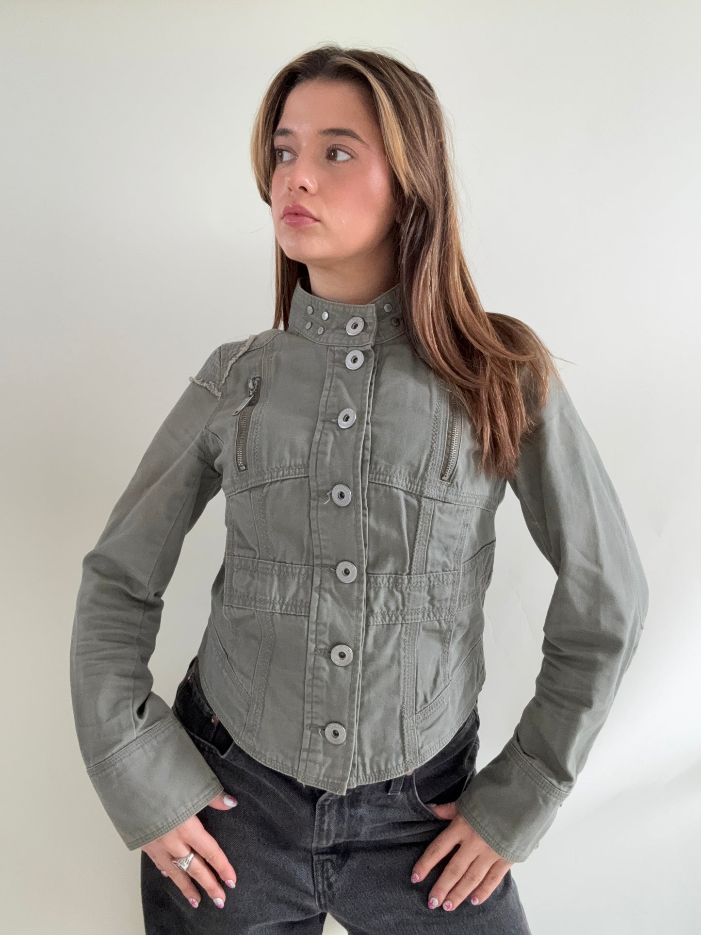 Y2K Corset Jacket (UK14)