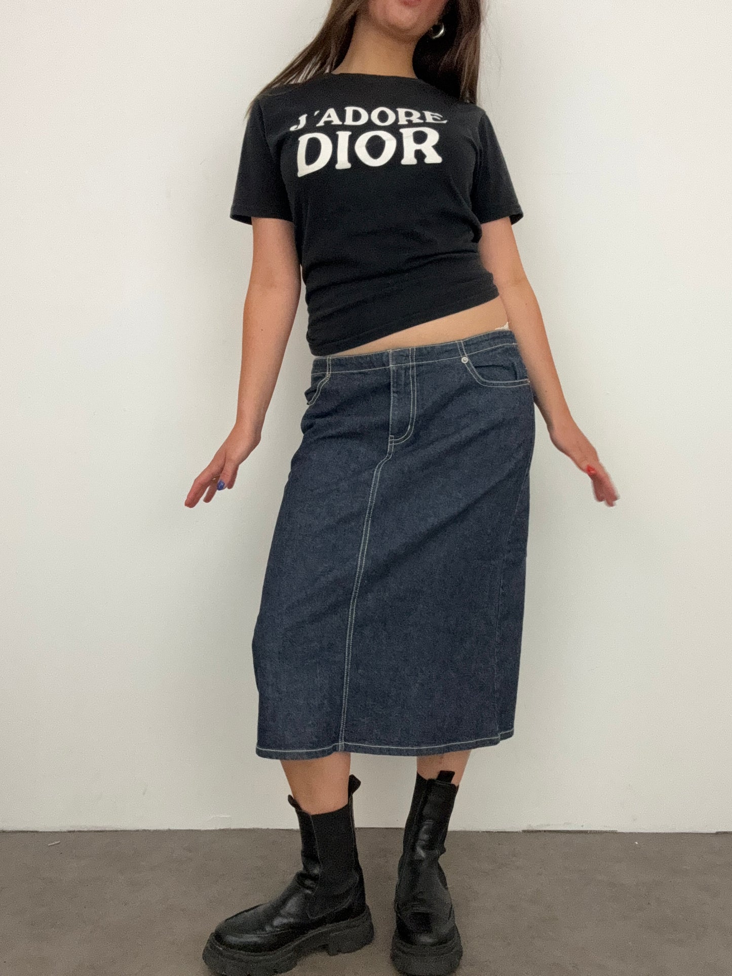 DKNY Denim Skirt