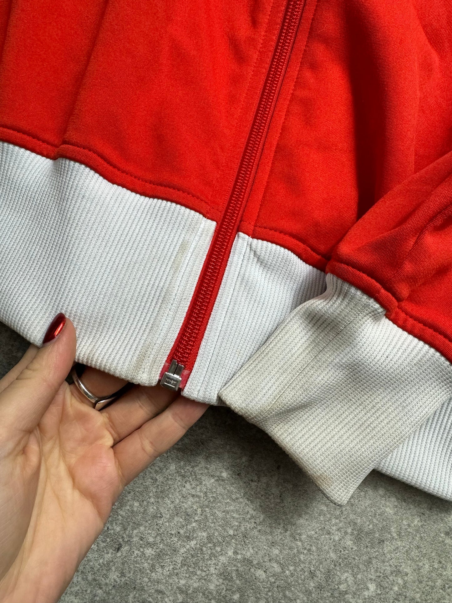 Adidas Red Tracksuit Top (UK10)