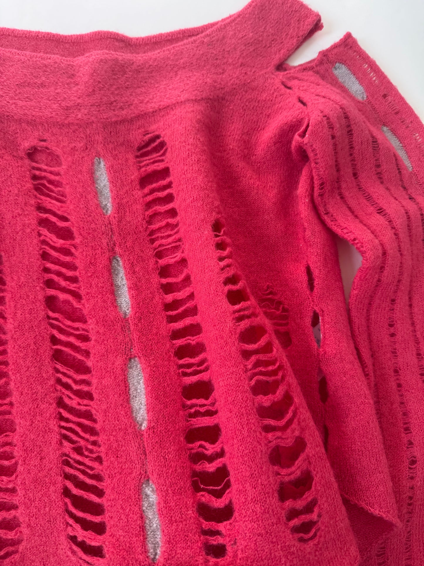 Firetrap Wool Distressed Jumper (M)