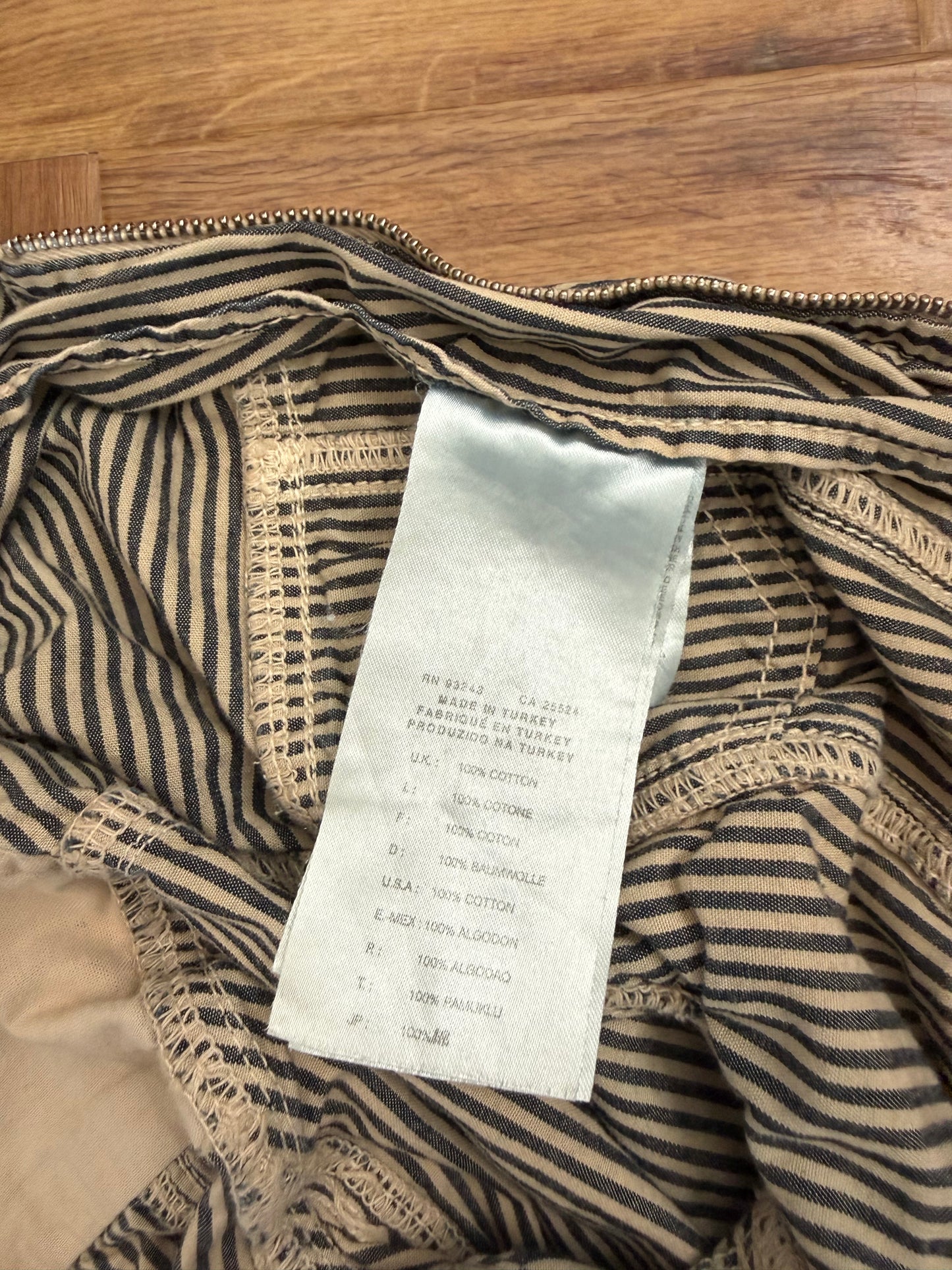 Diesel Pinstripe Cropped Jacket (XL)