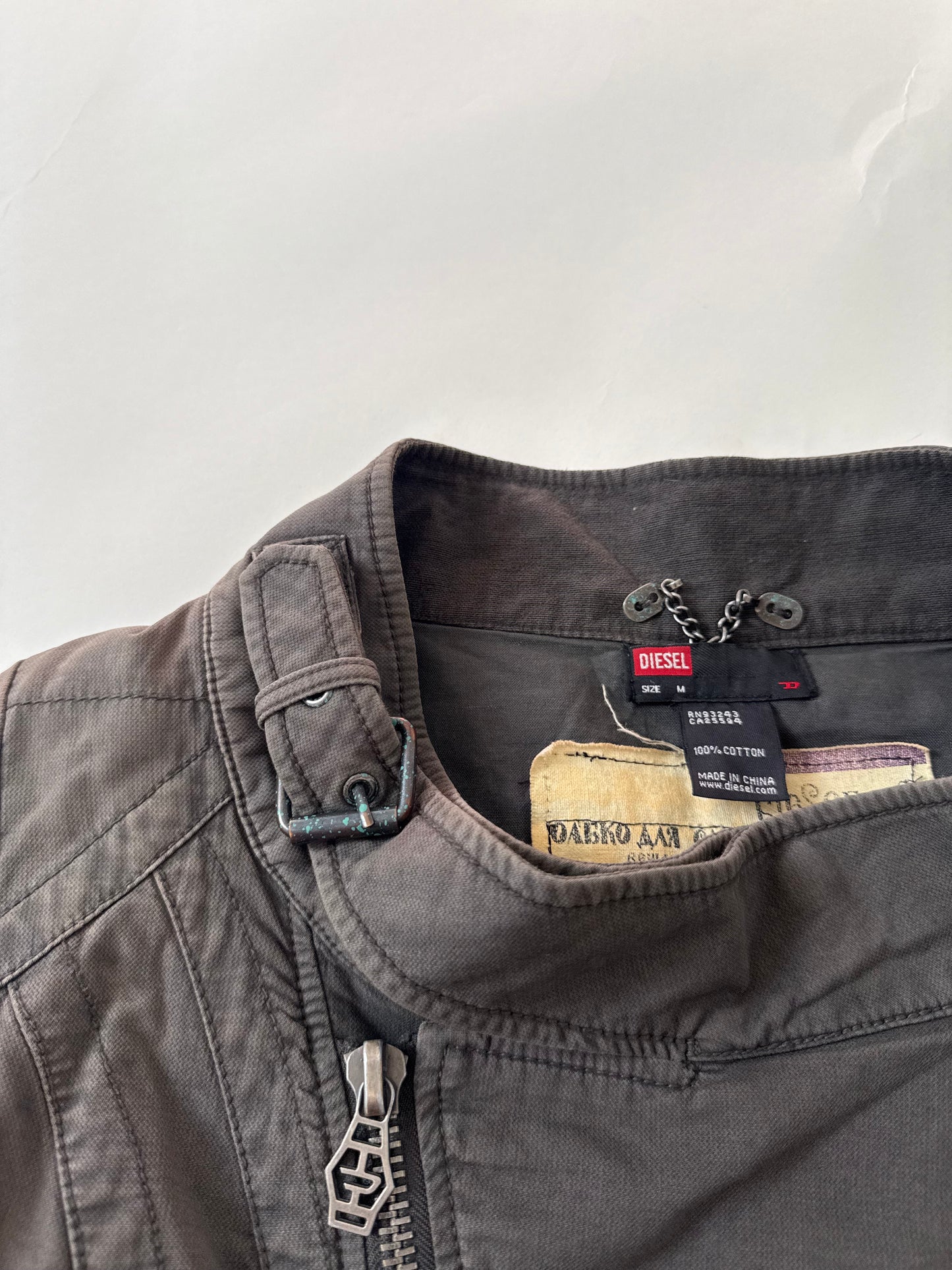 Diesel Cropped Utility Jacket (M)