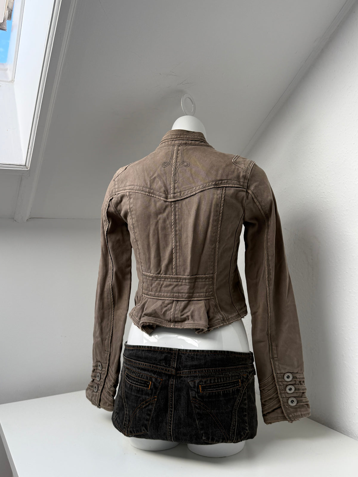 Vintage Military Fitted Jacket (UK12)