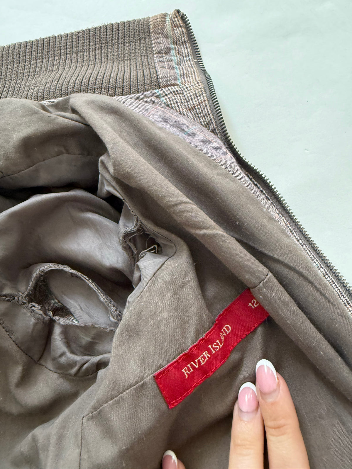 Tartan Bomber Jacket (UK12)