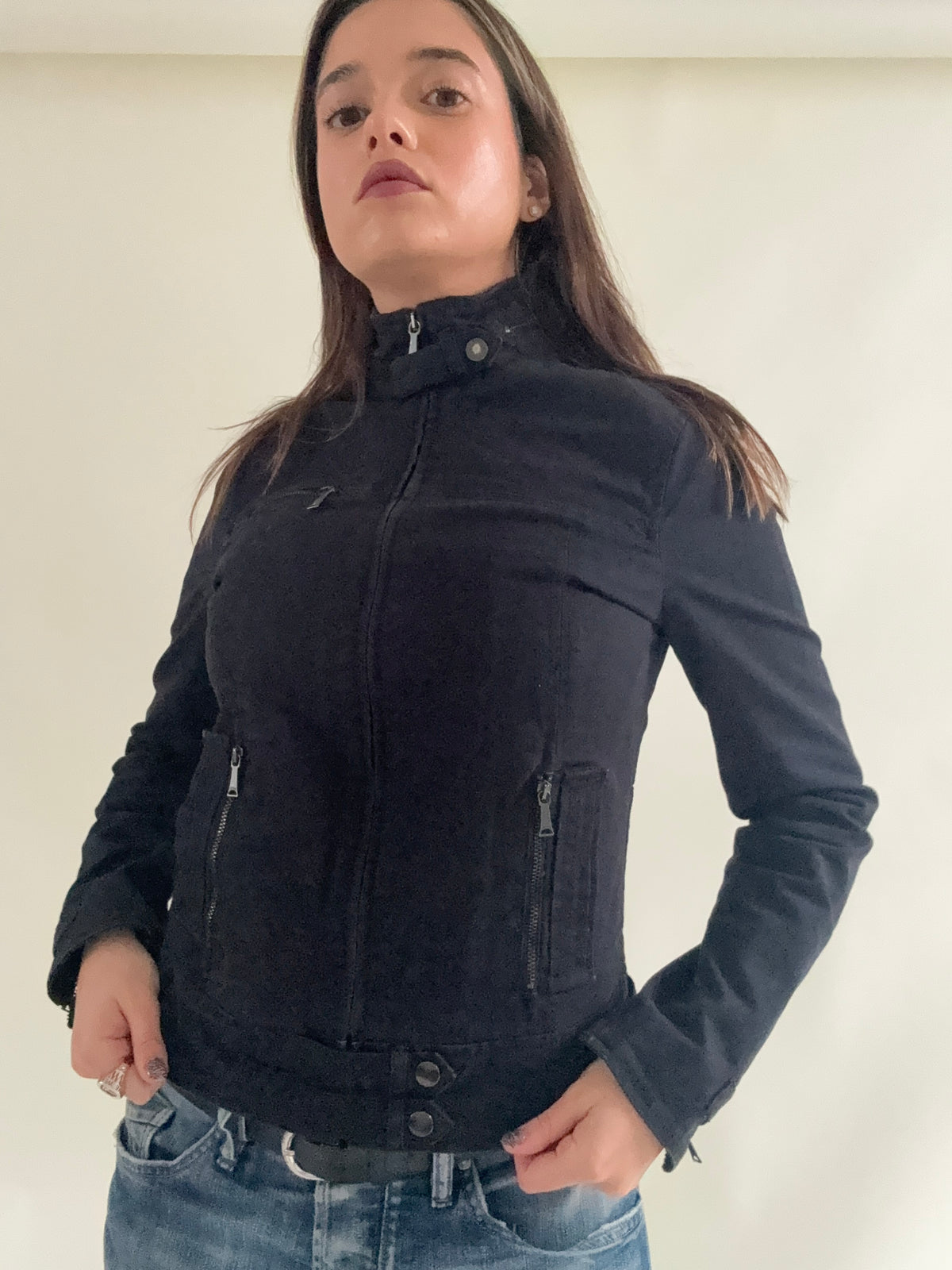 Black Utility Jacket (UK12)
