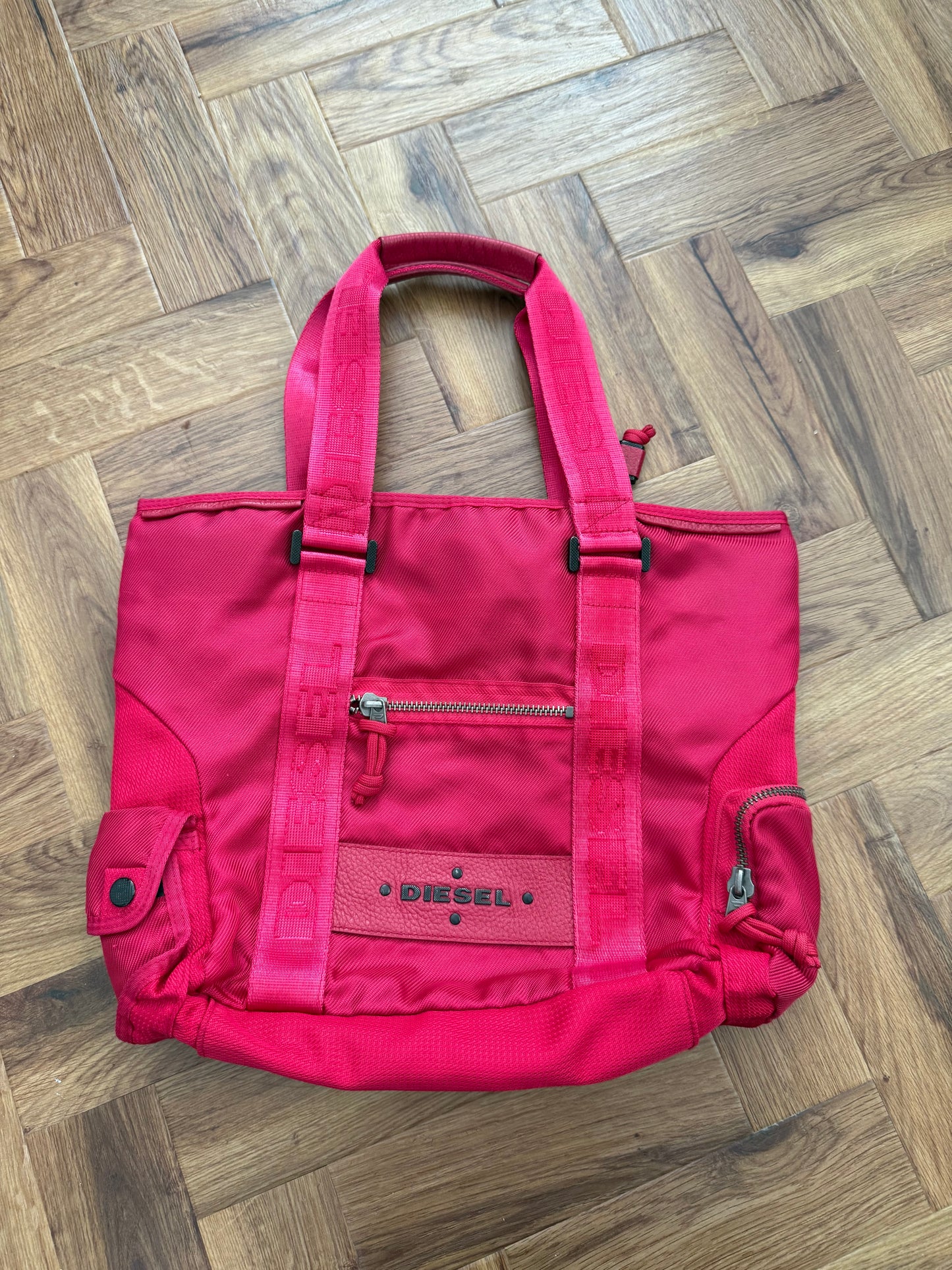 Pink Diesel Tote Bag