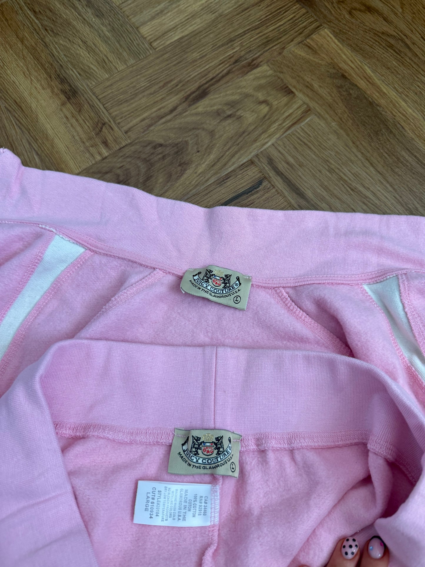 Juicy Couture Pink Tracksuit (L)